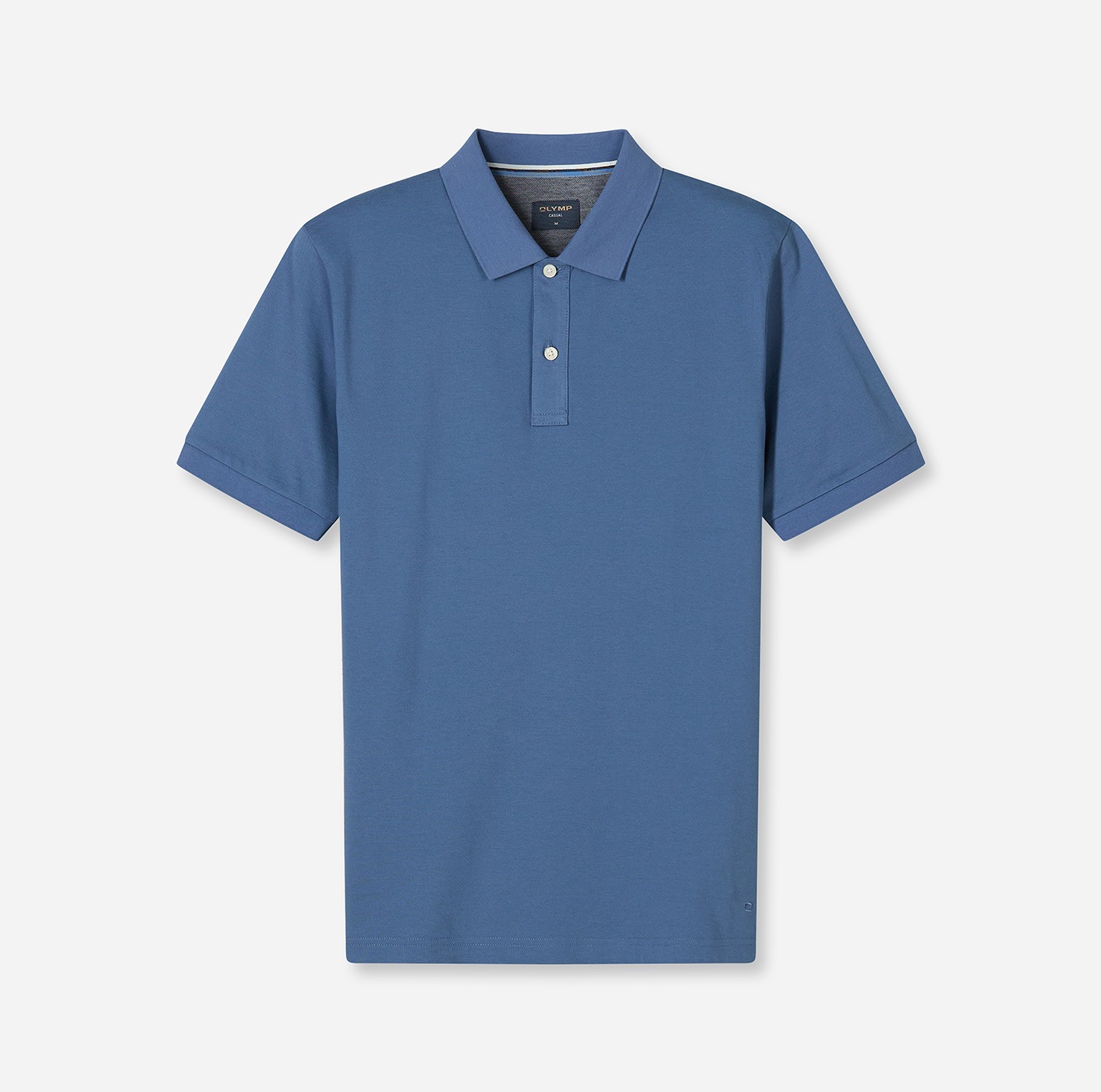 Poloshirt Herren Rauchblau – OLYMP Casual Wirk