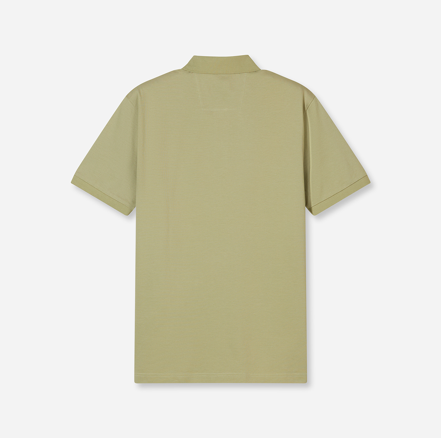 Poloshirt Herren Limone – OLYMP Casual Wirk, Detailansicht