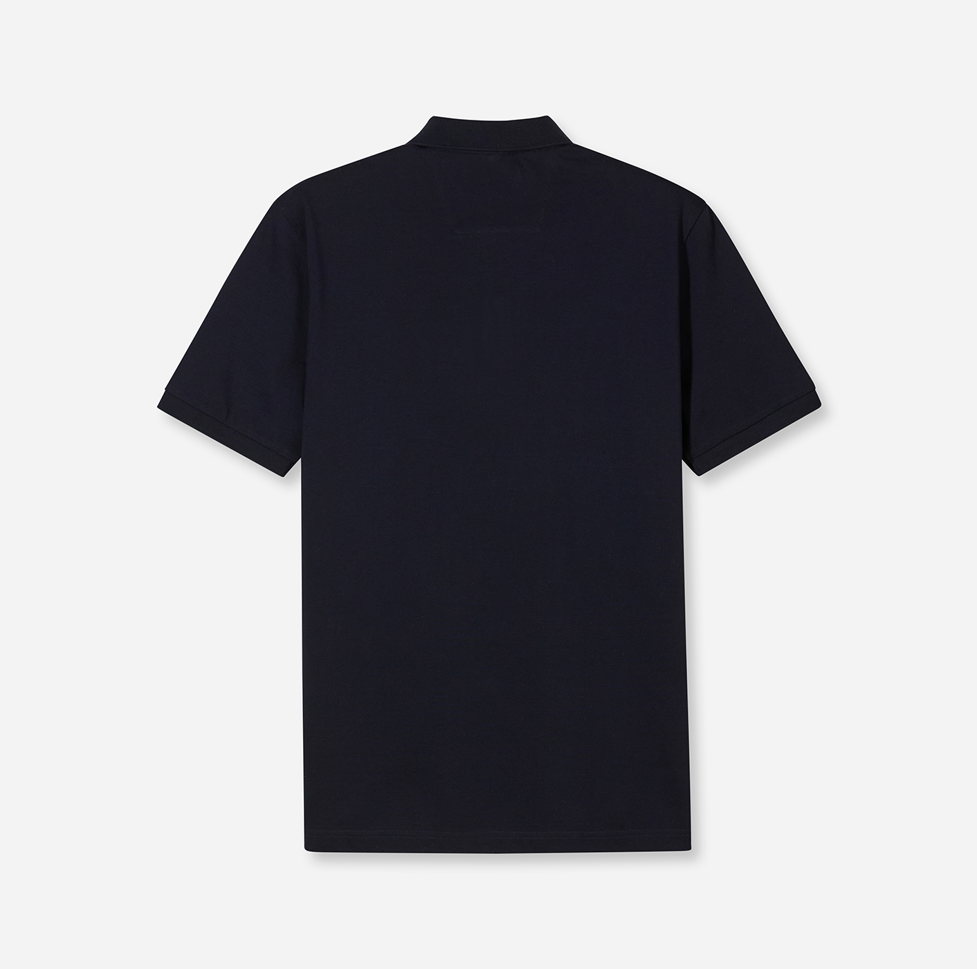Poloshirt Herren Marine – OLYMP Casual Wirk, Detailansicht
