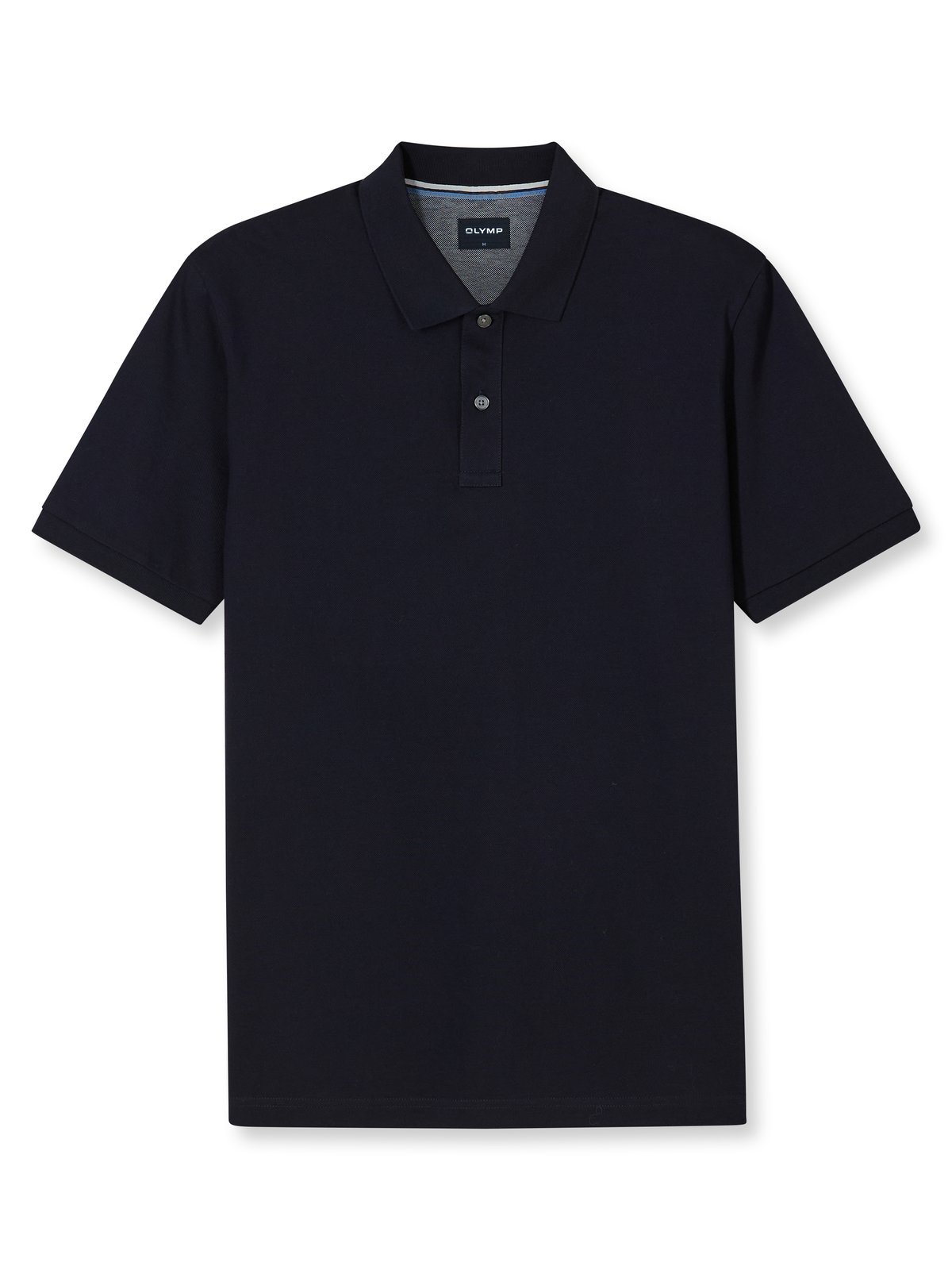 Poloshirt Herren Marine – OLYMP Casual Wirk, Detailansicht
