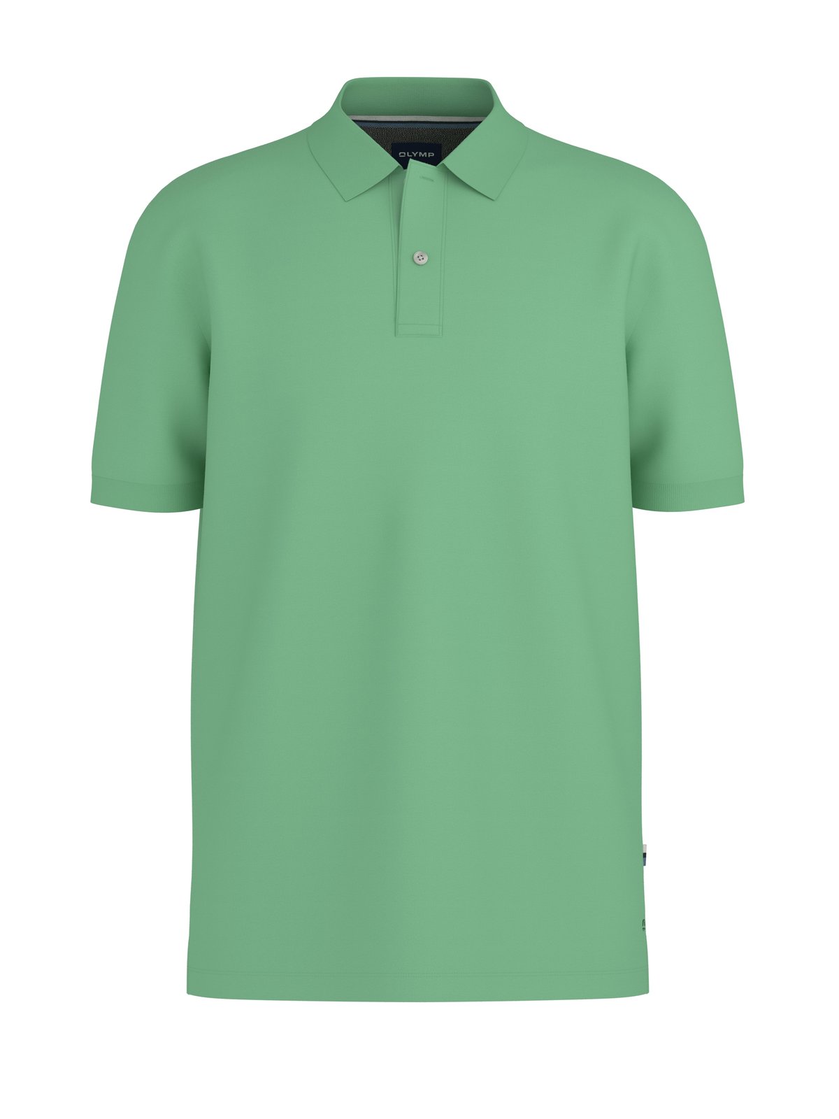 Poloshirt Herren Mint – OLYMP Casual Wirk, Detailansicht