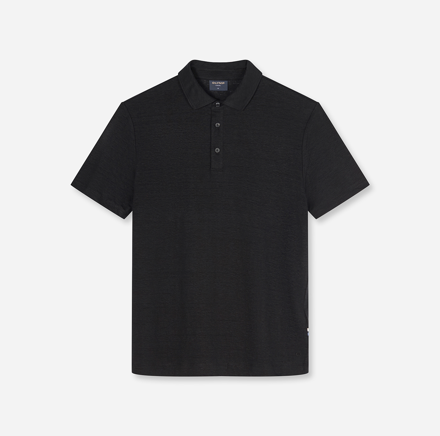 Poloshirt Herren Schwarz – OLYMP Casual Wirk