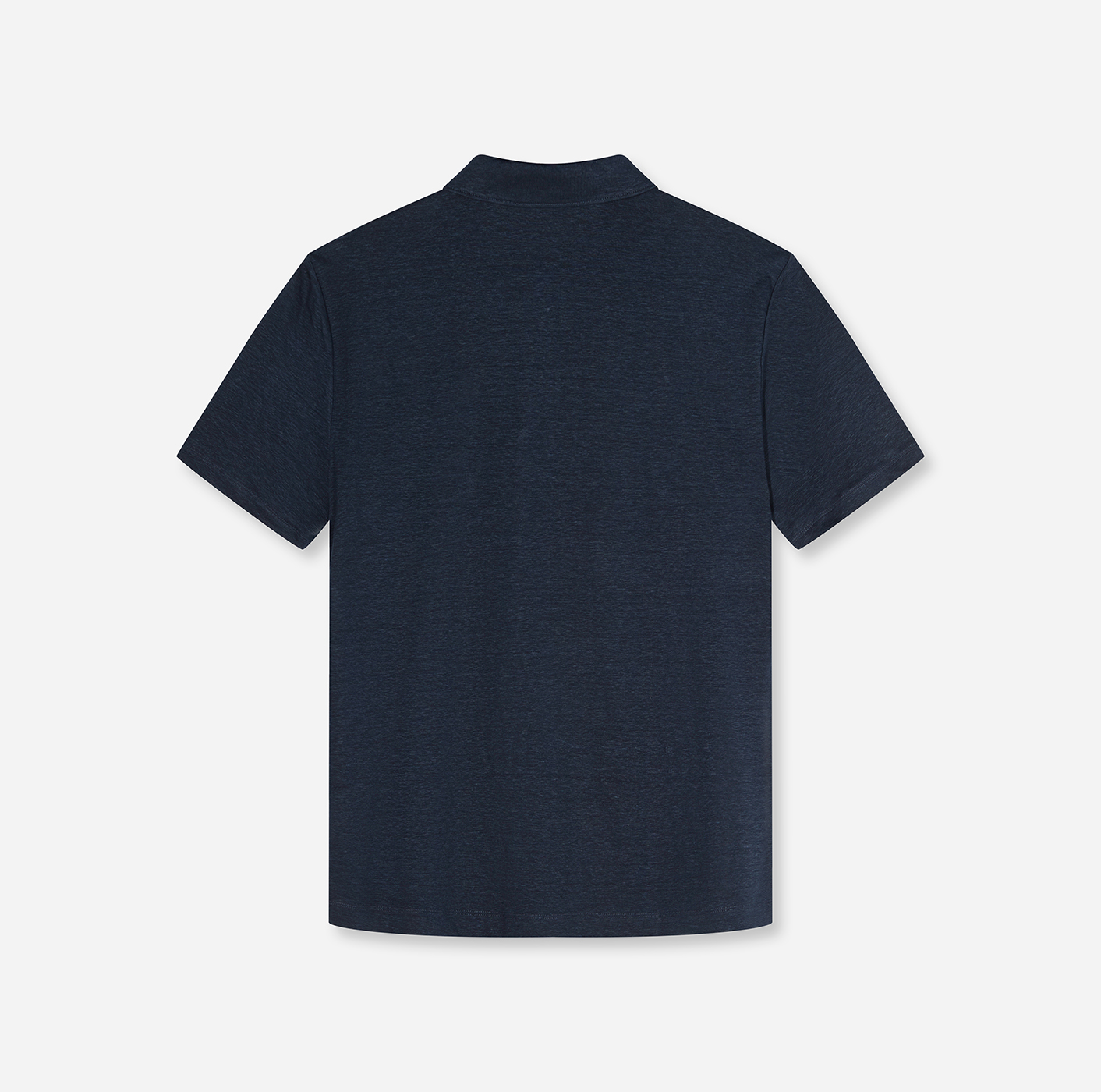Poloshirt Herren Marine – OLYMP Casual Wirk, Detailansicht