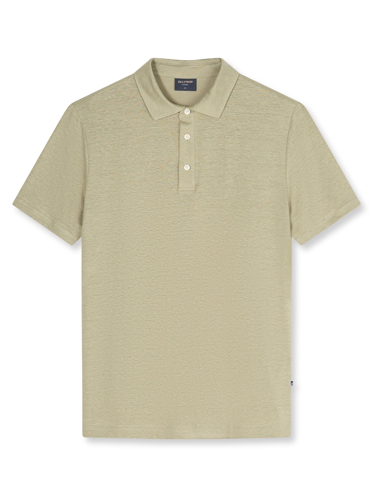 Poloshirt Herren Mint – OLYMP Casual Wirk, Detailansicht