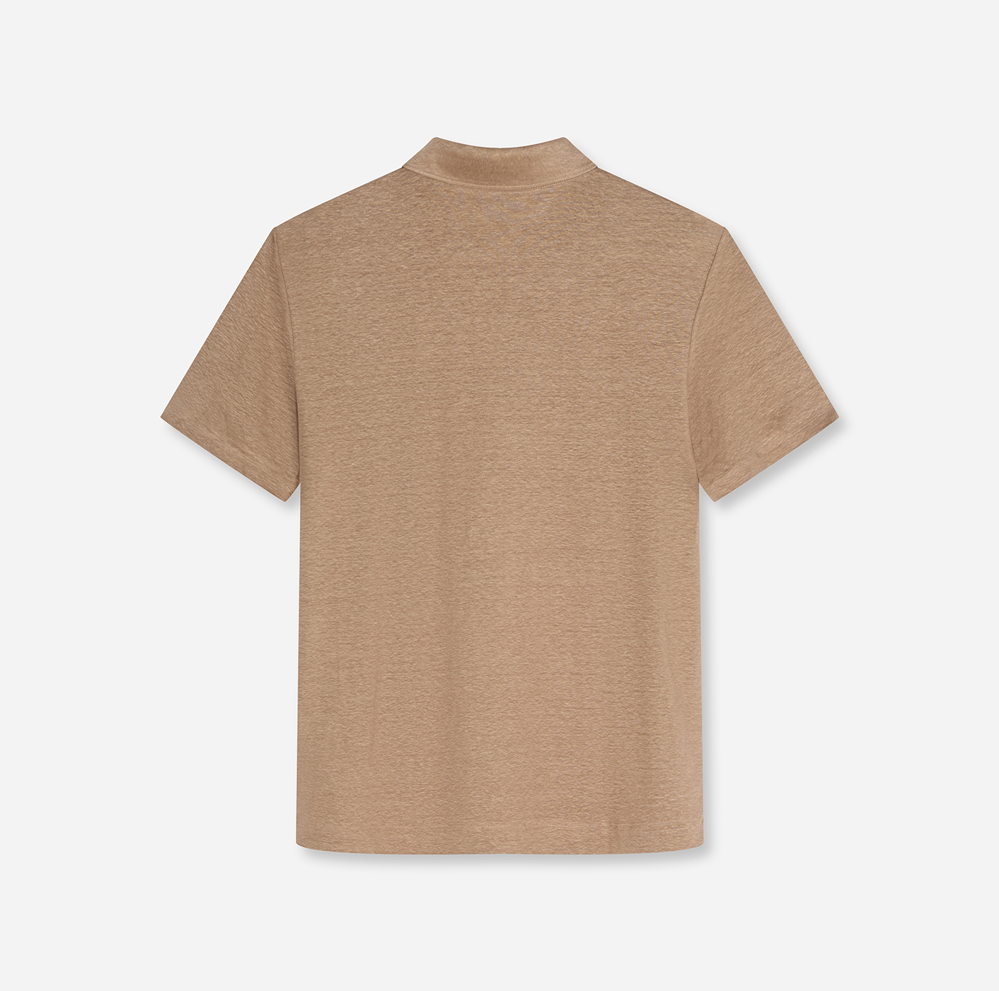 Poloshirt Herren Natur – OLYMP Casual Wirk, Detailansicht