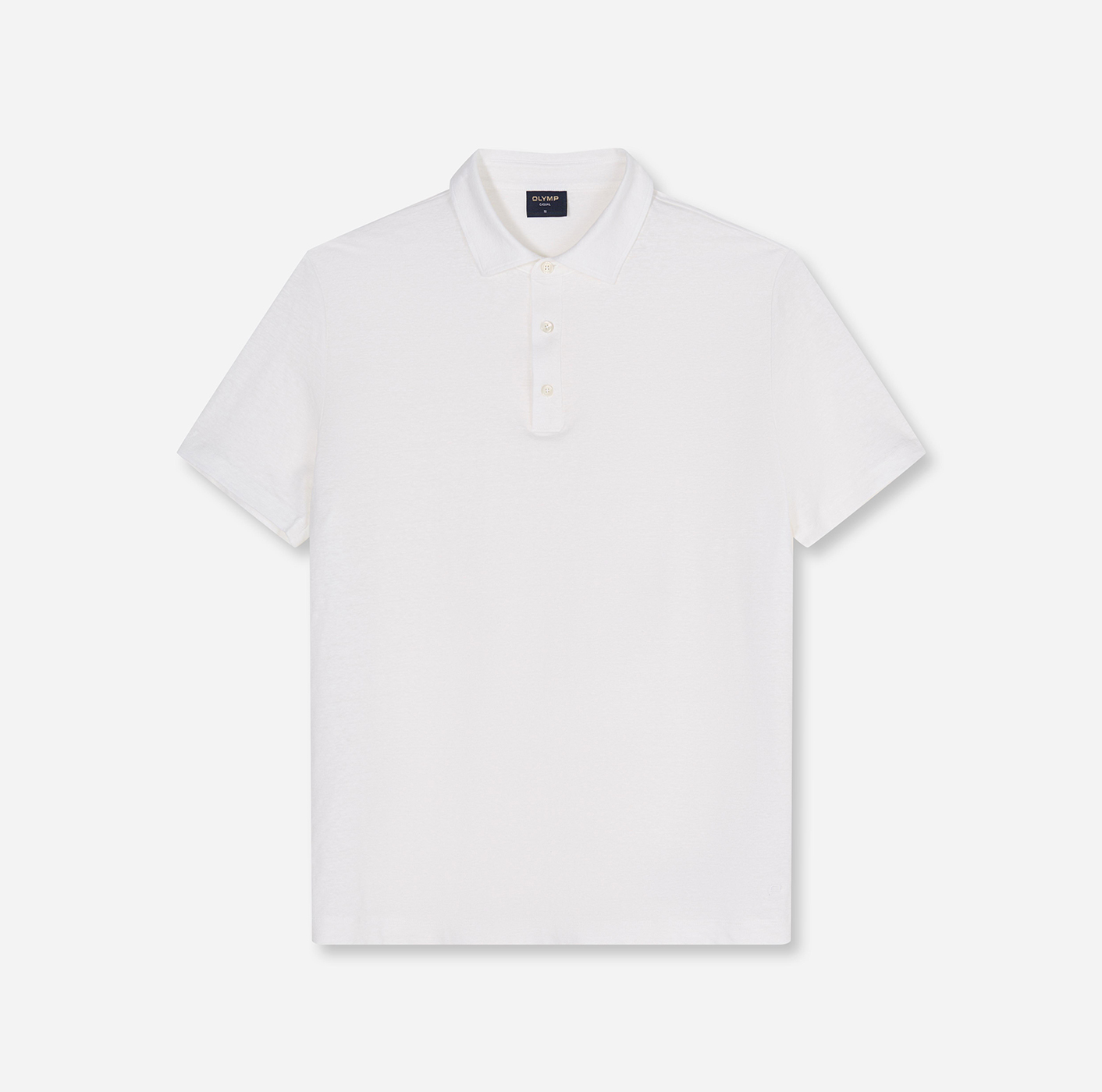Poloshirt Herren Weiß – OLYMP Casual Wirk