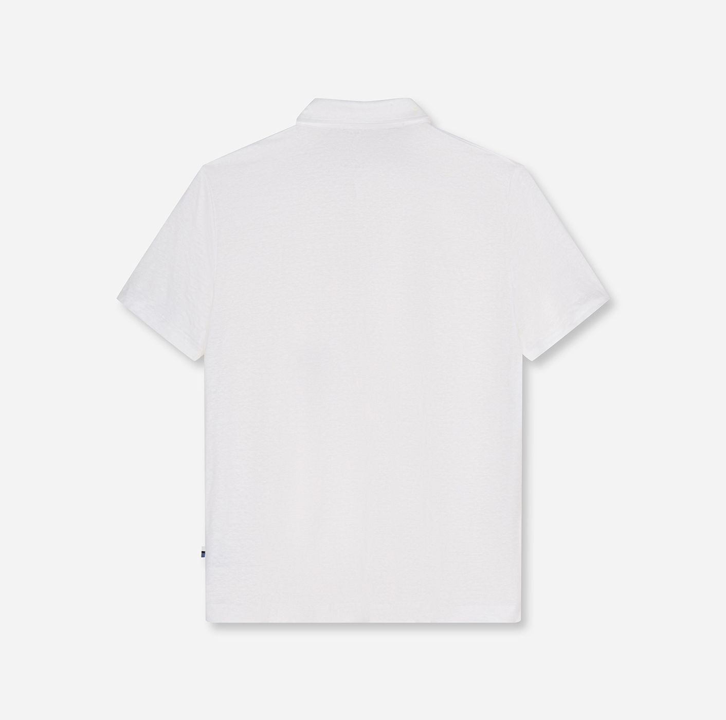 Poloshirt Herren Weiß – OLYMP Casual Wirk, Detailansicht