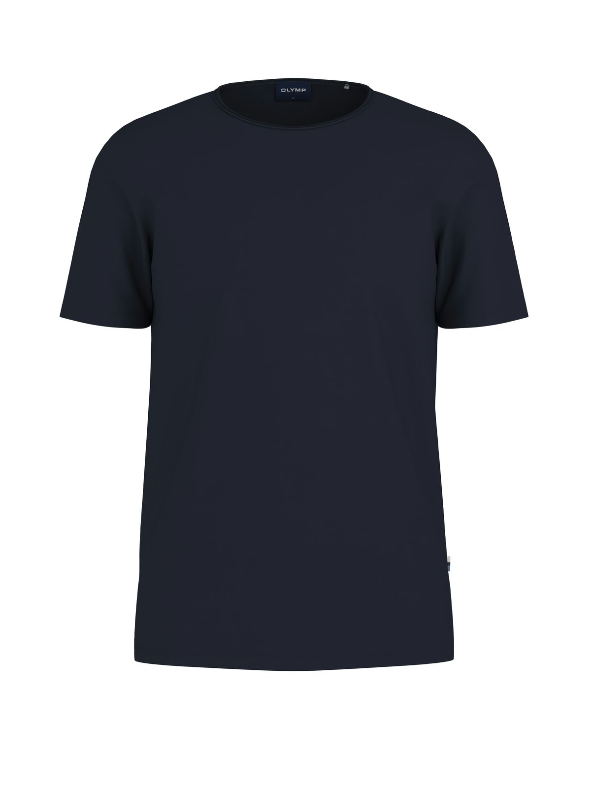 T-Shirt Herren Marine – OLYMP Casual Wirk, Detailansicht