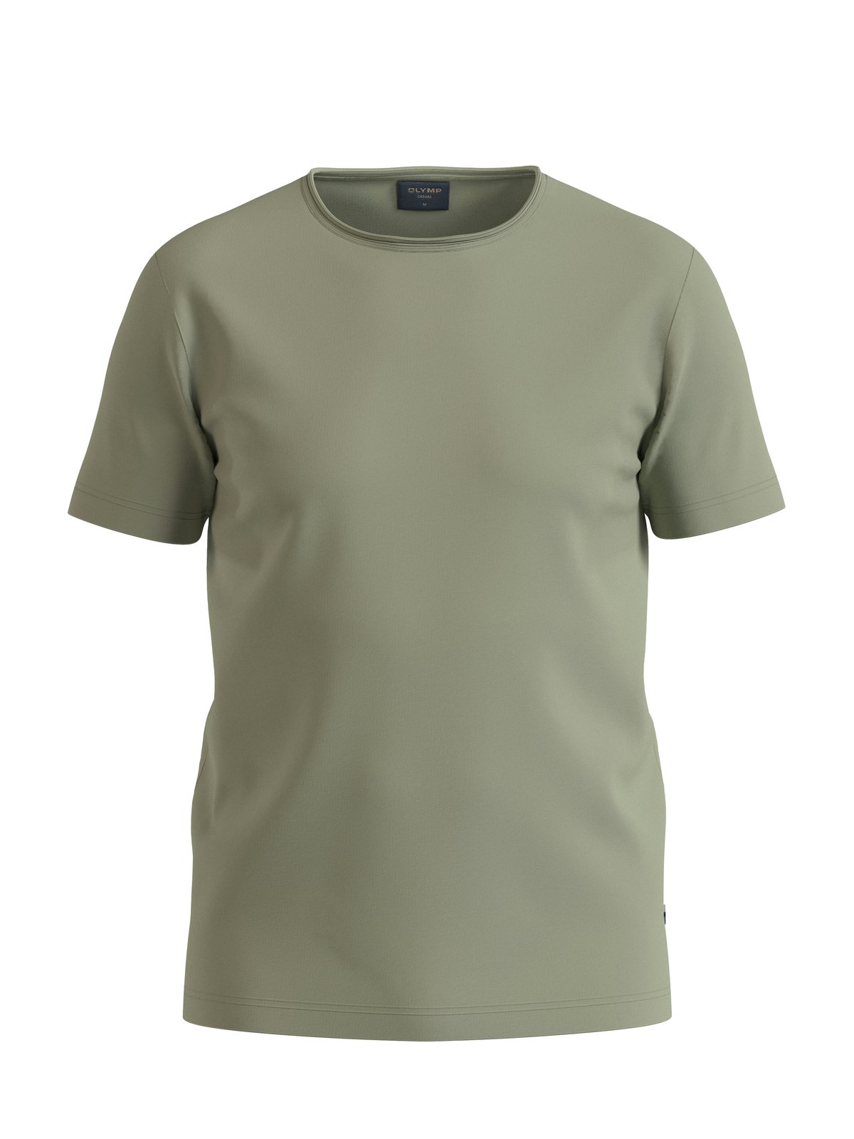 T-Shirt Herren Mint – OLYMP Casual Wirk, Detailansicht