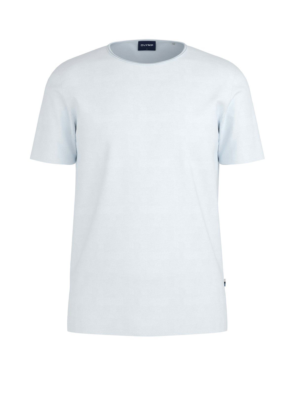 T-Shirt Herren Weiß – OLYMP Casual Wirk, Detailansicht