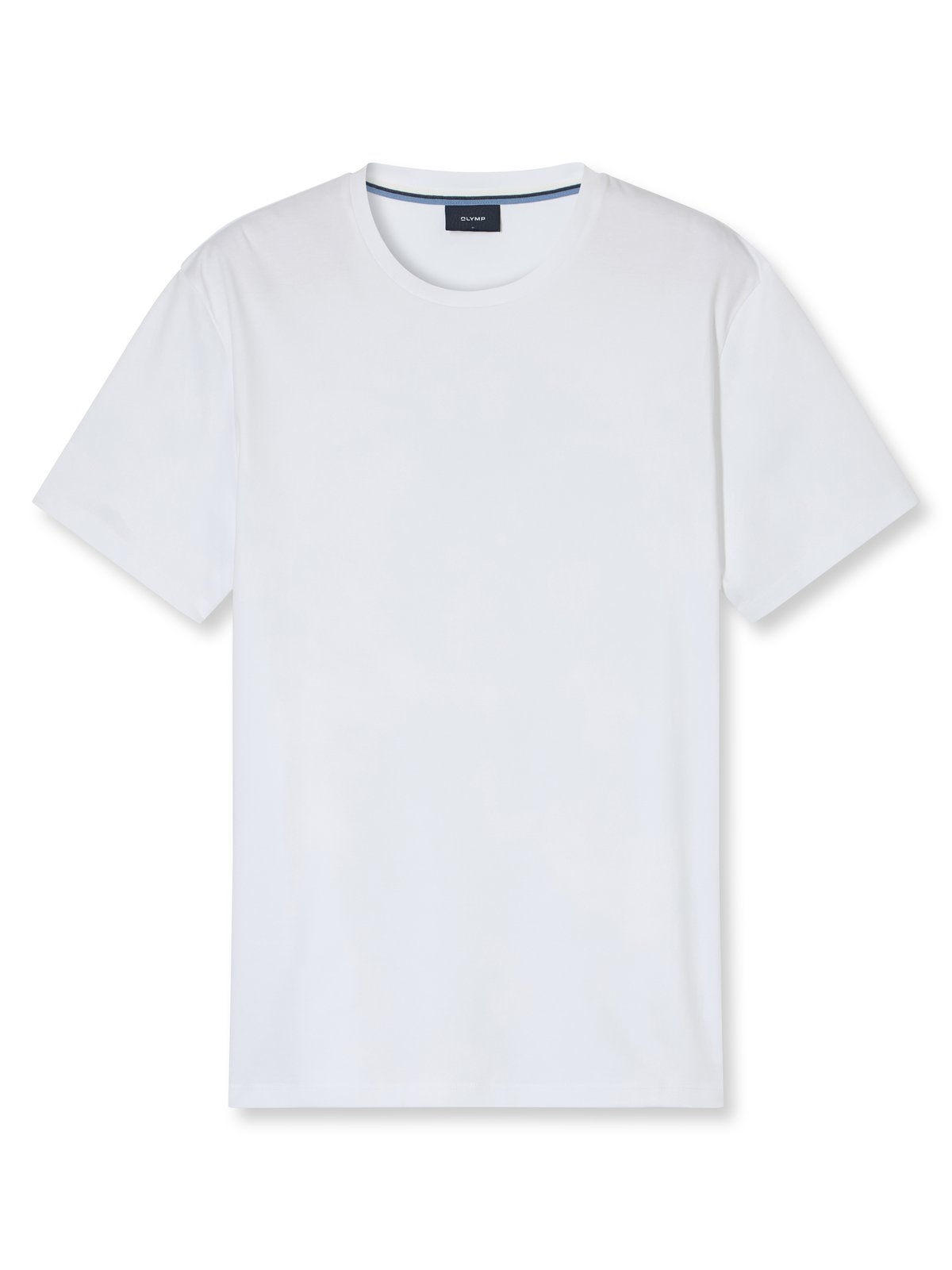 T-Shirt Herren Weiß – OLYMP Casual Wirk, Detailansicht