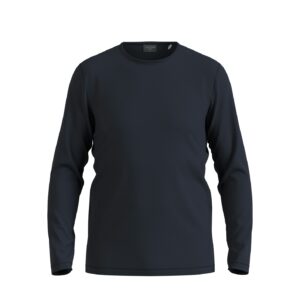 T-Shirt Herren Hellgrau – Crewneck Casual Regular Fit