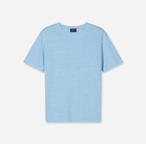 T-Shirt Herren Bleu – OLYMP Casual Wirk Modern Fit