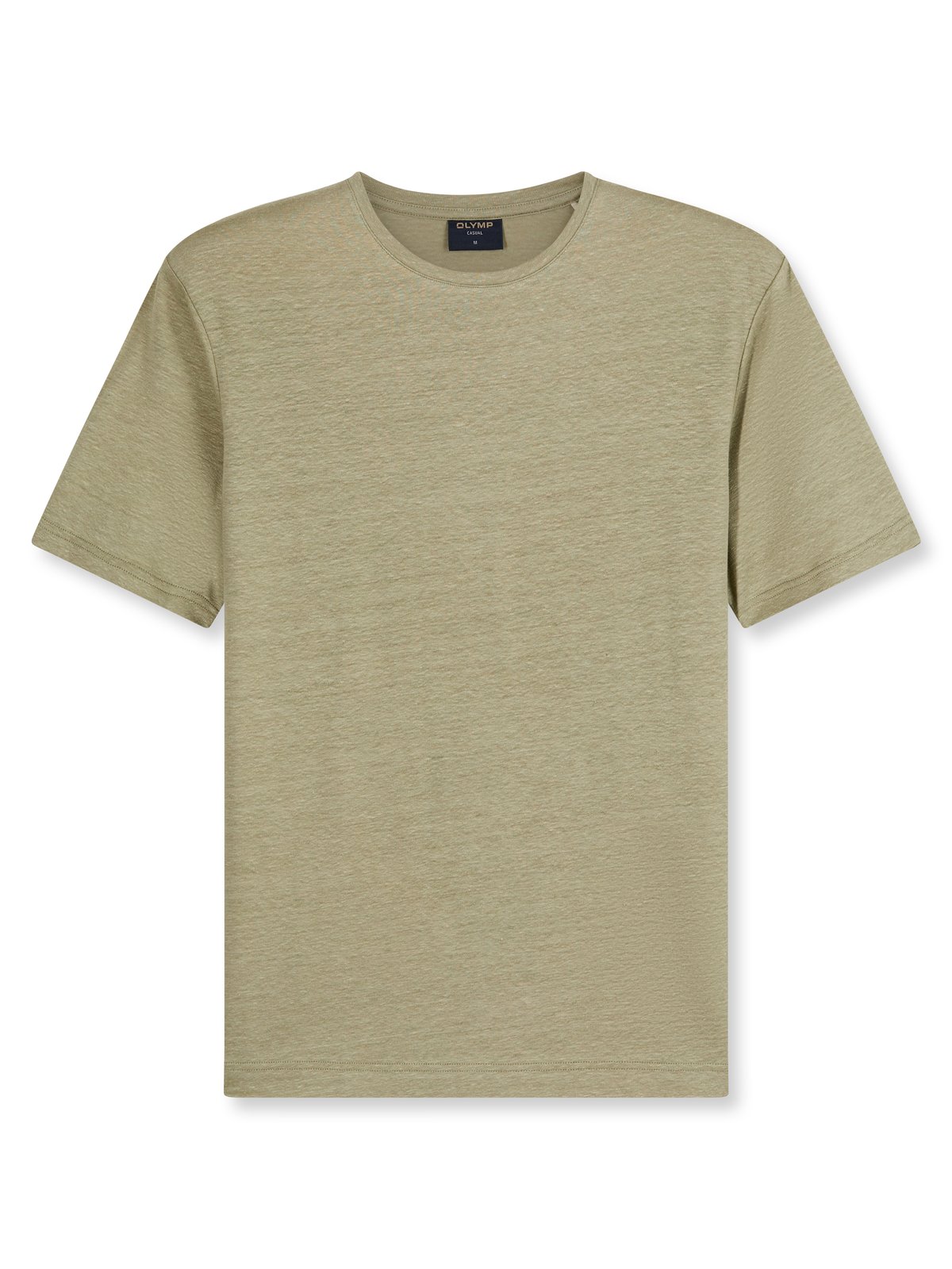 T-Shirt Herren Mint – OLYMP Casual Wirk Modern Fit, Detailansicht