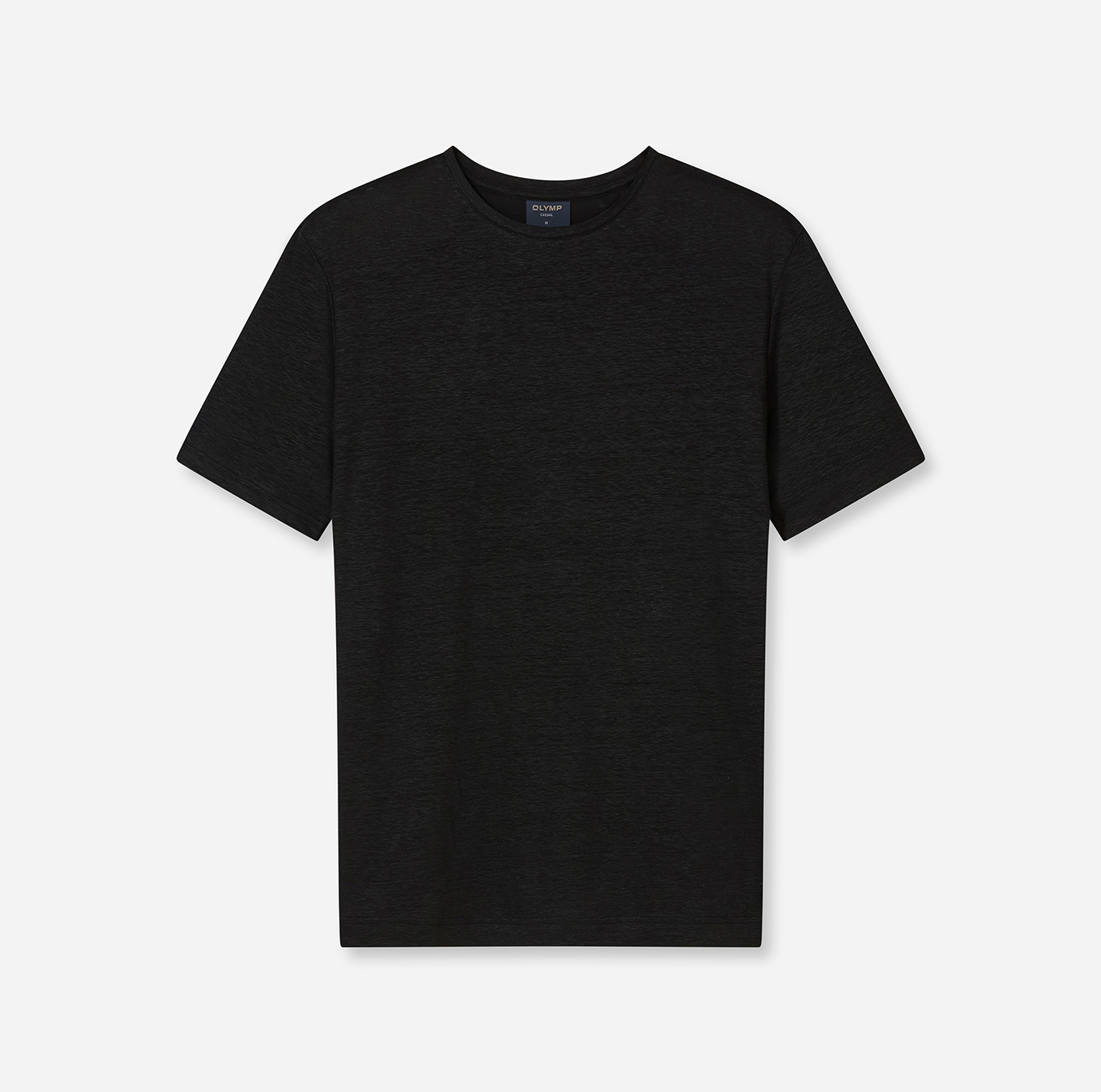 T-Shirt Herren Schwarz – OLYMP Casual Wirk Modern Fit