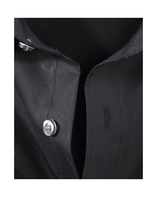Hemd Herren Schwarz – OLYMP Level Five Body Fit, Detailansicht