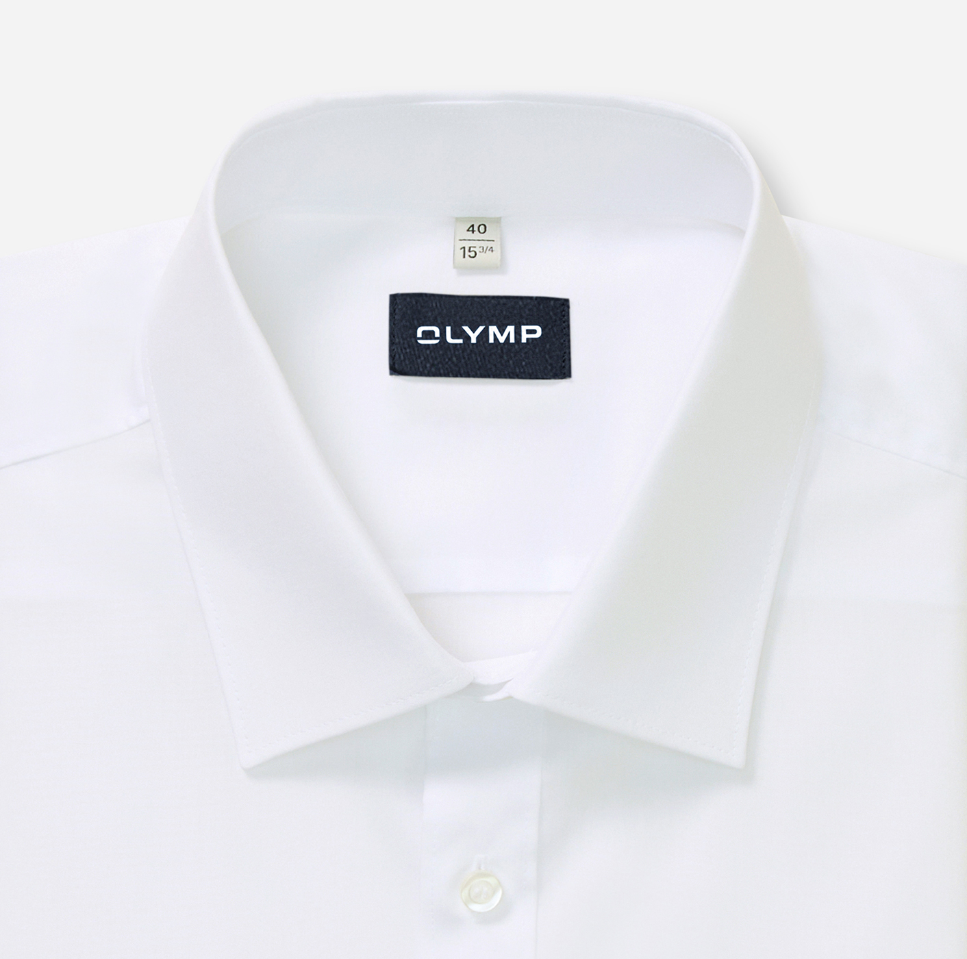 Hemd Herren Weiß – OLYMP Level Five Body Fit, Detailansicht