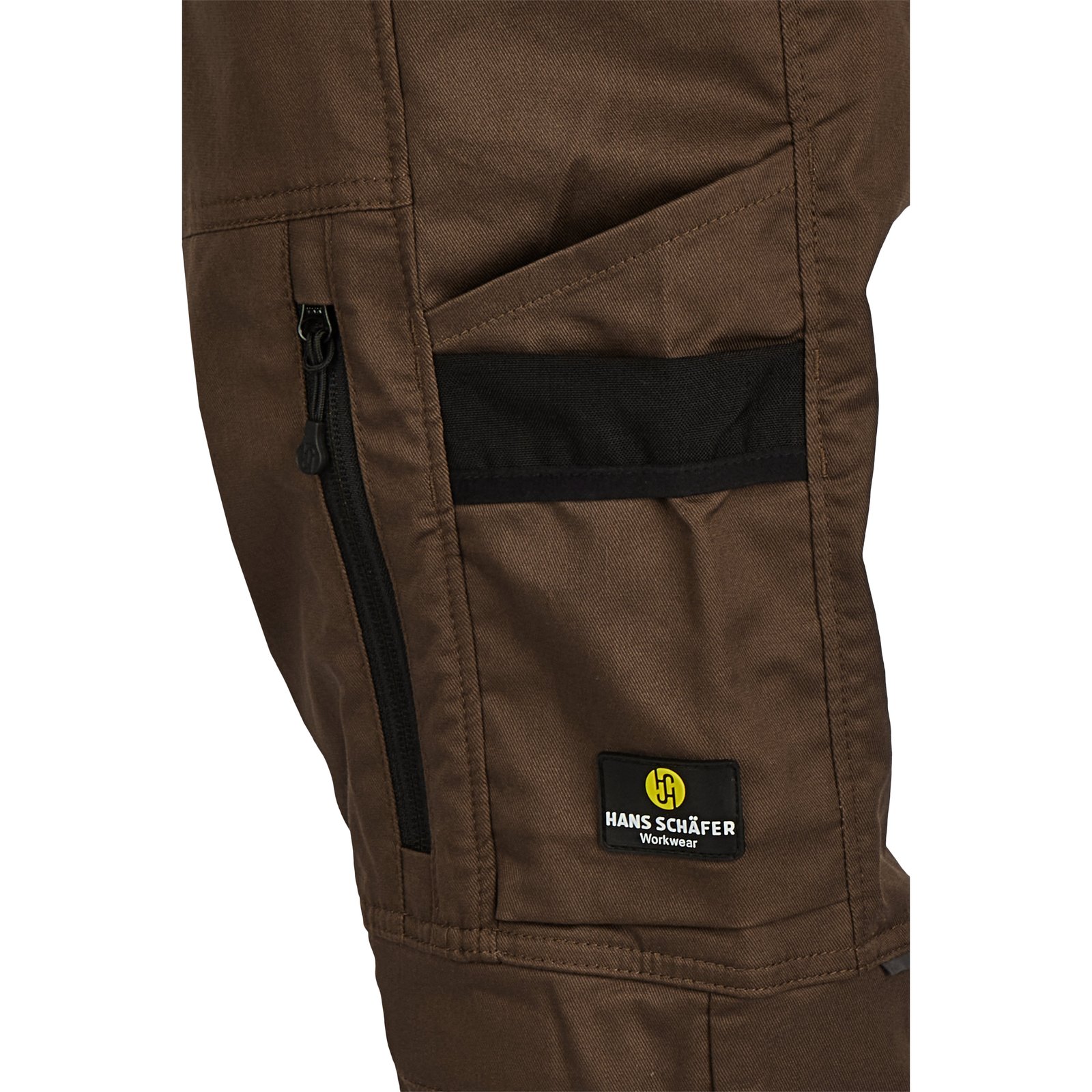 Hose Herren Braun – SMART Bundhose Artemis, Detailansicht