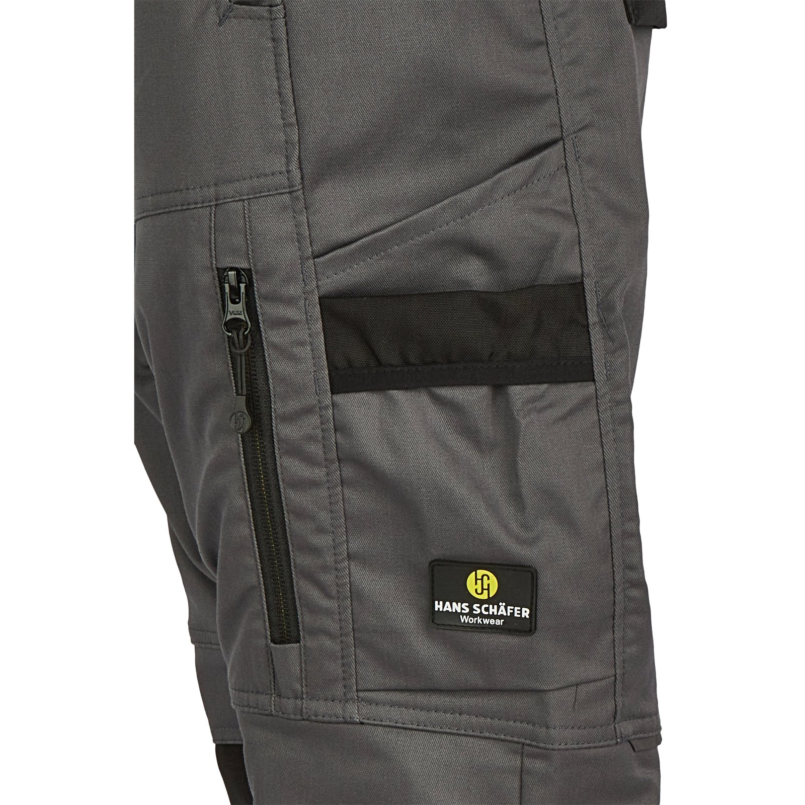 Hose Herren Grau – SMART Bundhose Artemis, Detailansicht