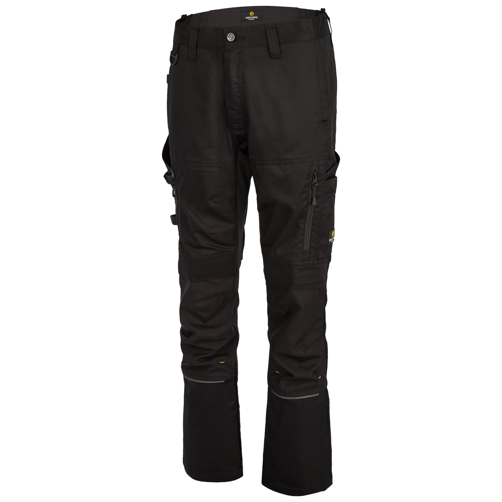 Hose Herren Schwarz – SMART Bundhose Artemis, Detailansicht