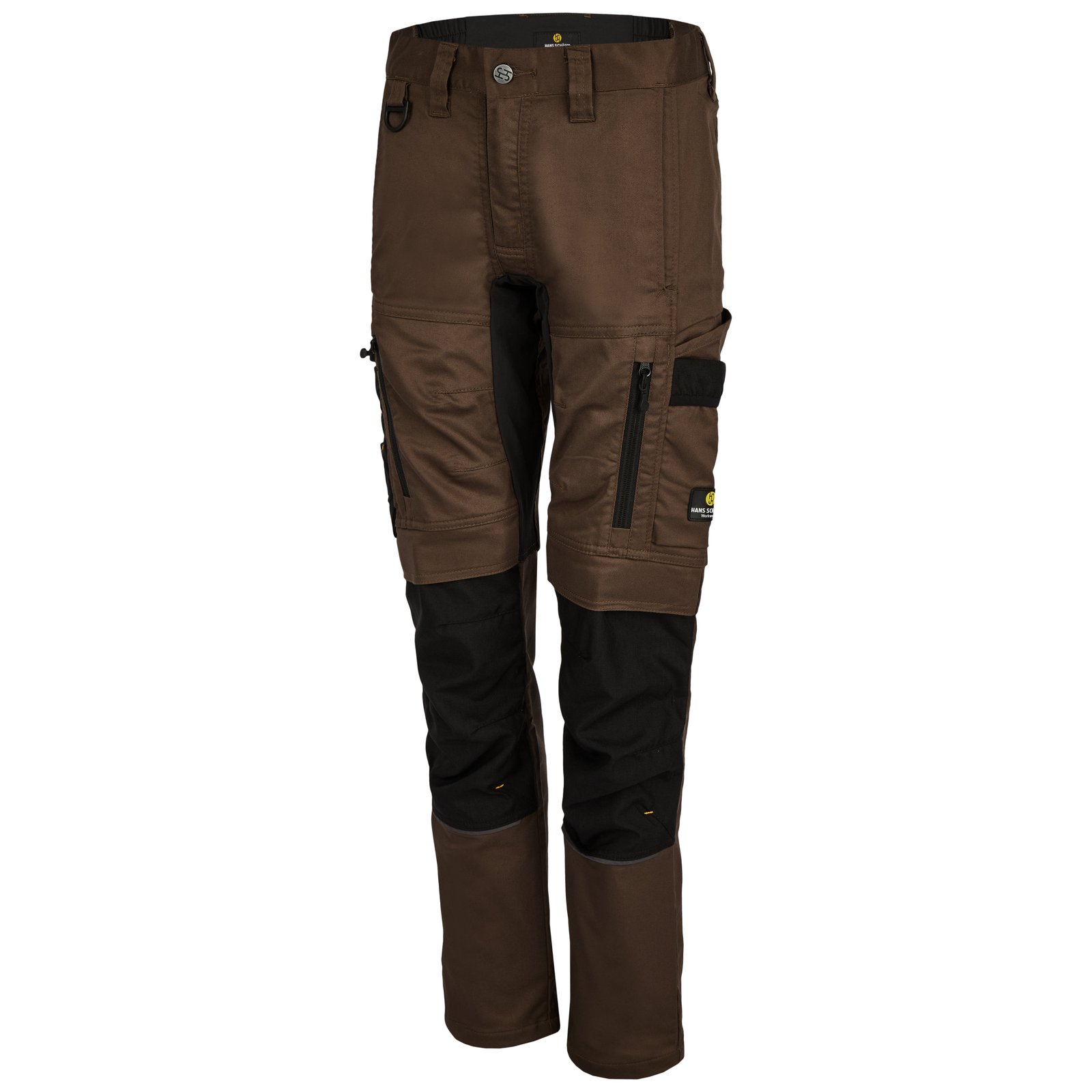 Hose Damen Braun – Damen-SMART Bundhose Amazone, Detailansicht