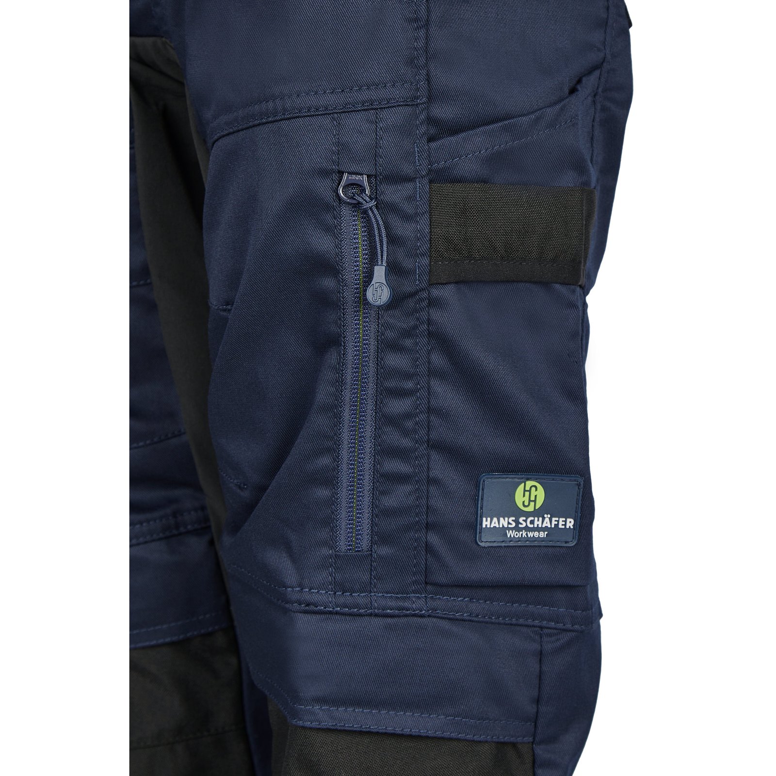 Hose Damen Navy – Damen-SMART Bundhose Amazone, Detailansicht