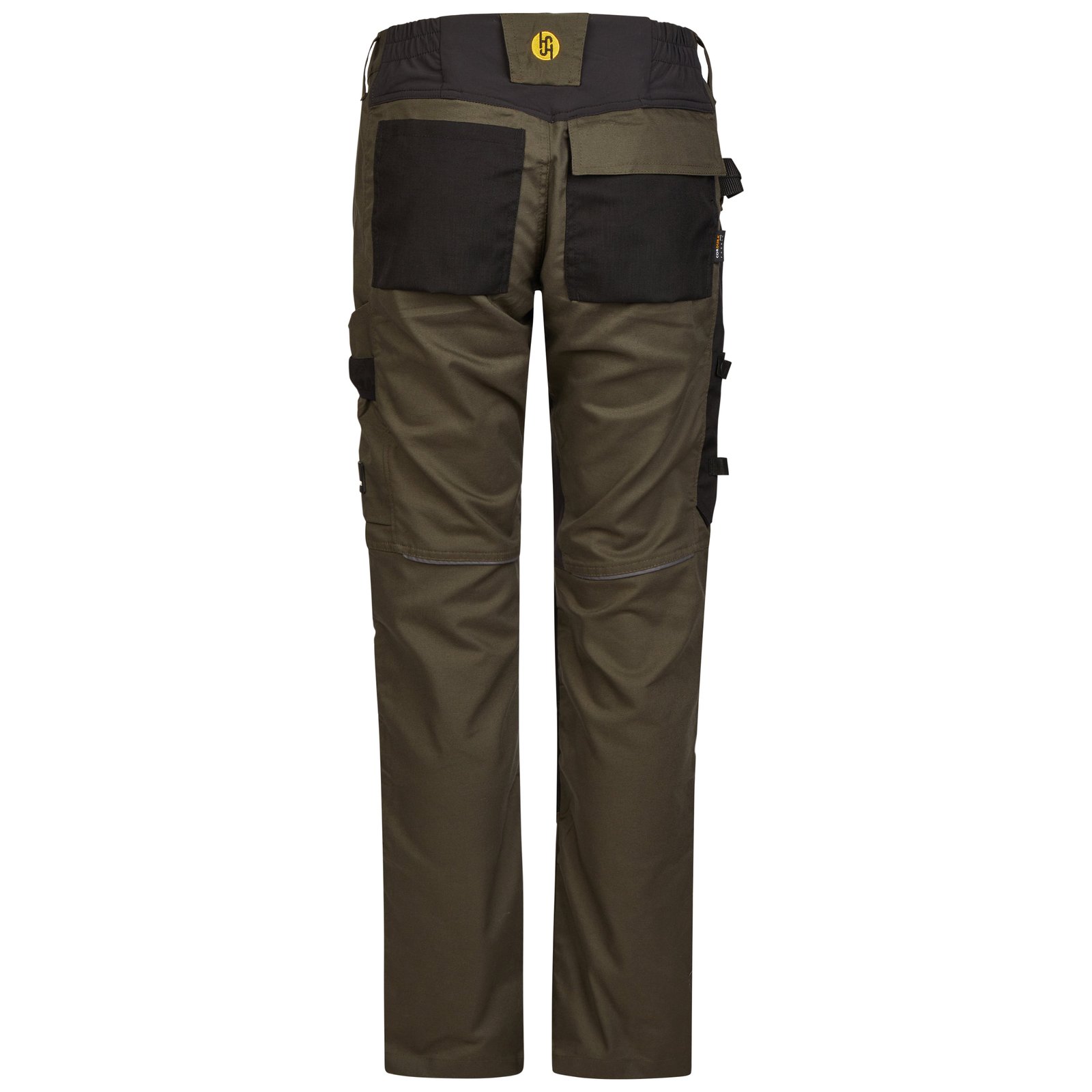 Hose Damen Oliv – Damen-SMART Bundhose Amazone, Detailansicht