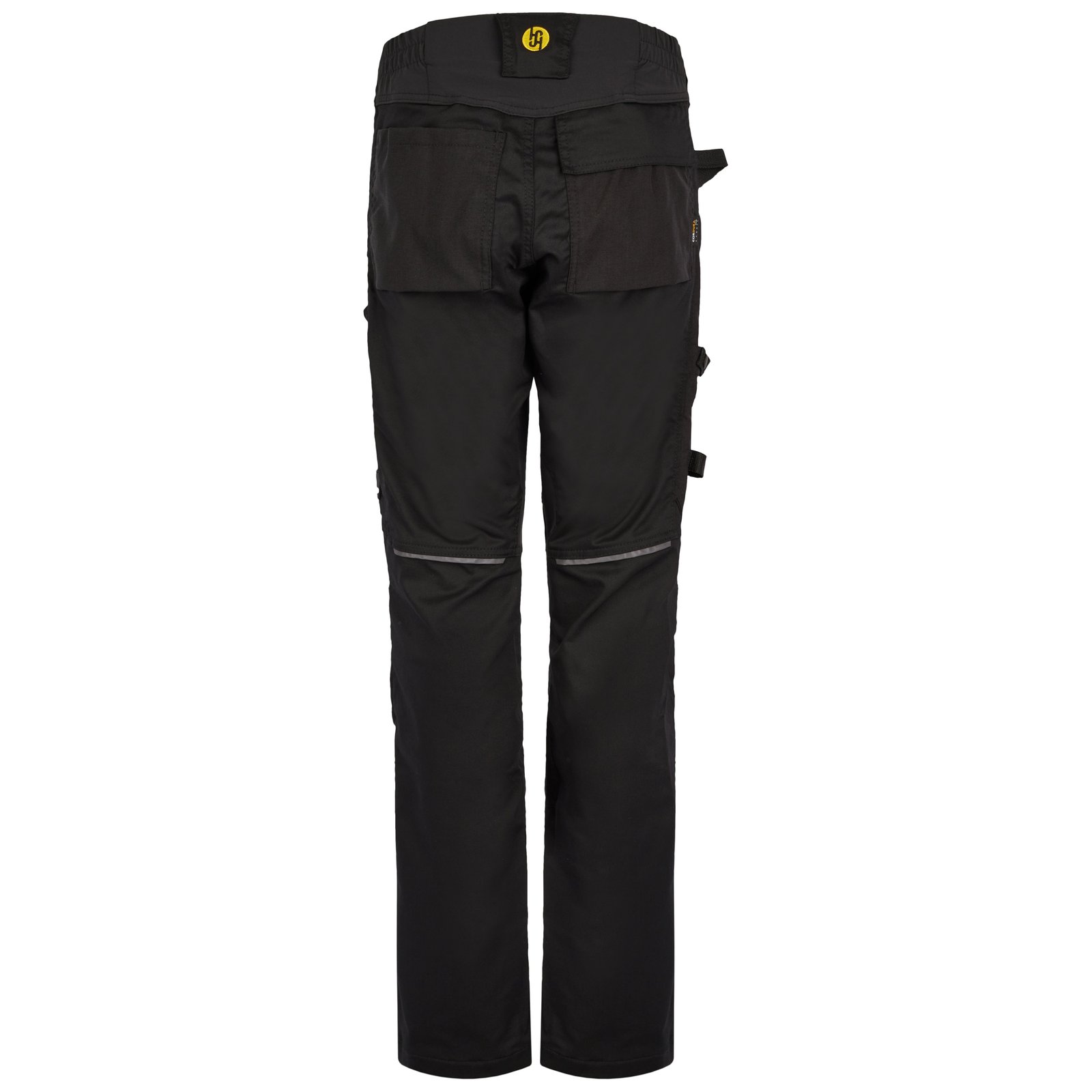 Hose Damen Schwarz – Damen-SMART Bundhose Amazone, Detailansicht