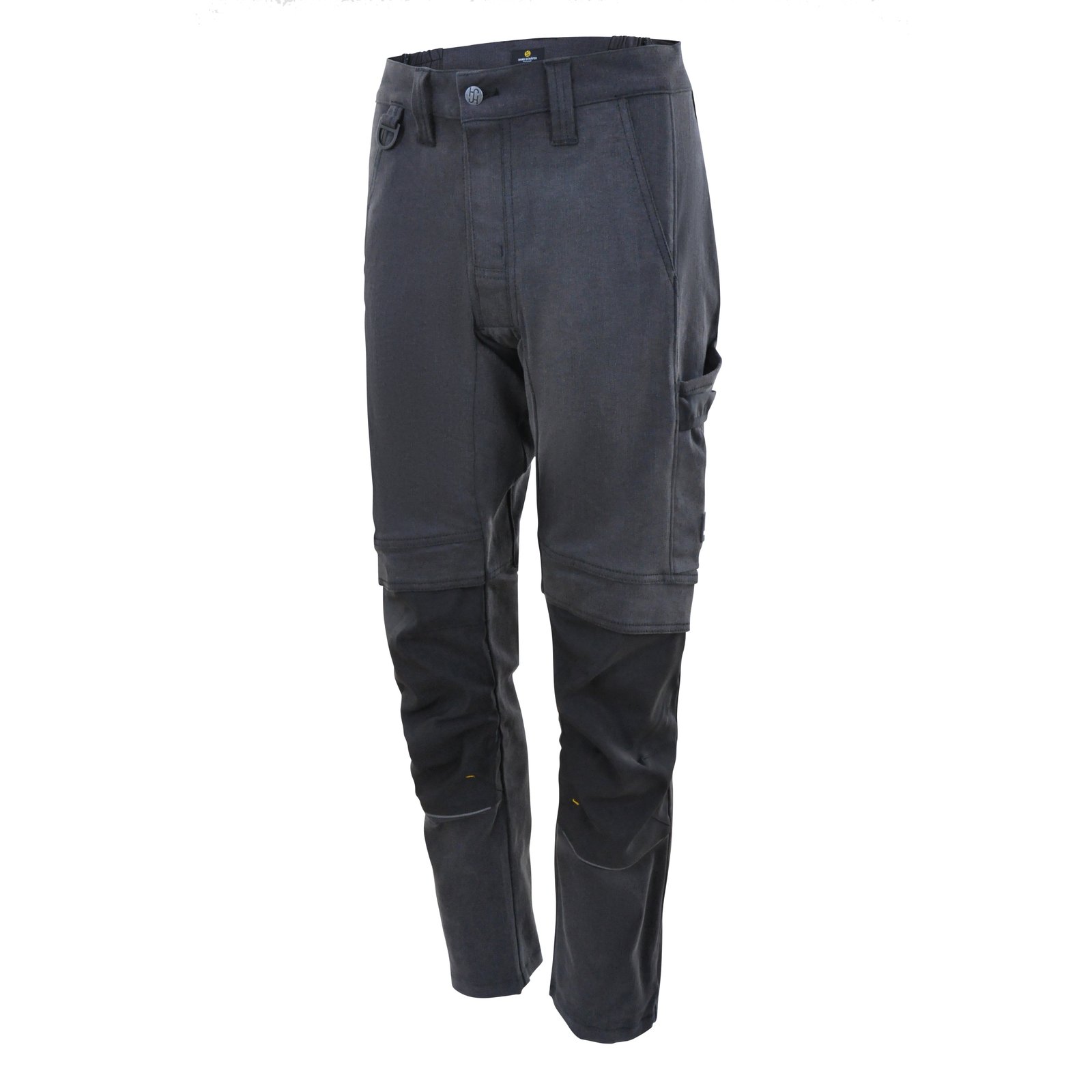 Hose Damen Anthrazit – Damen-High Performance Jeanshose Apate, Detailansicht