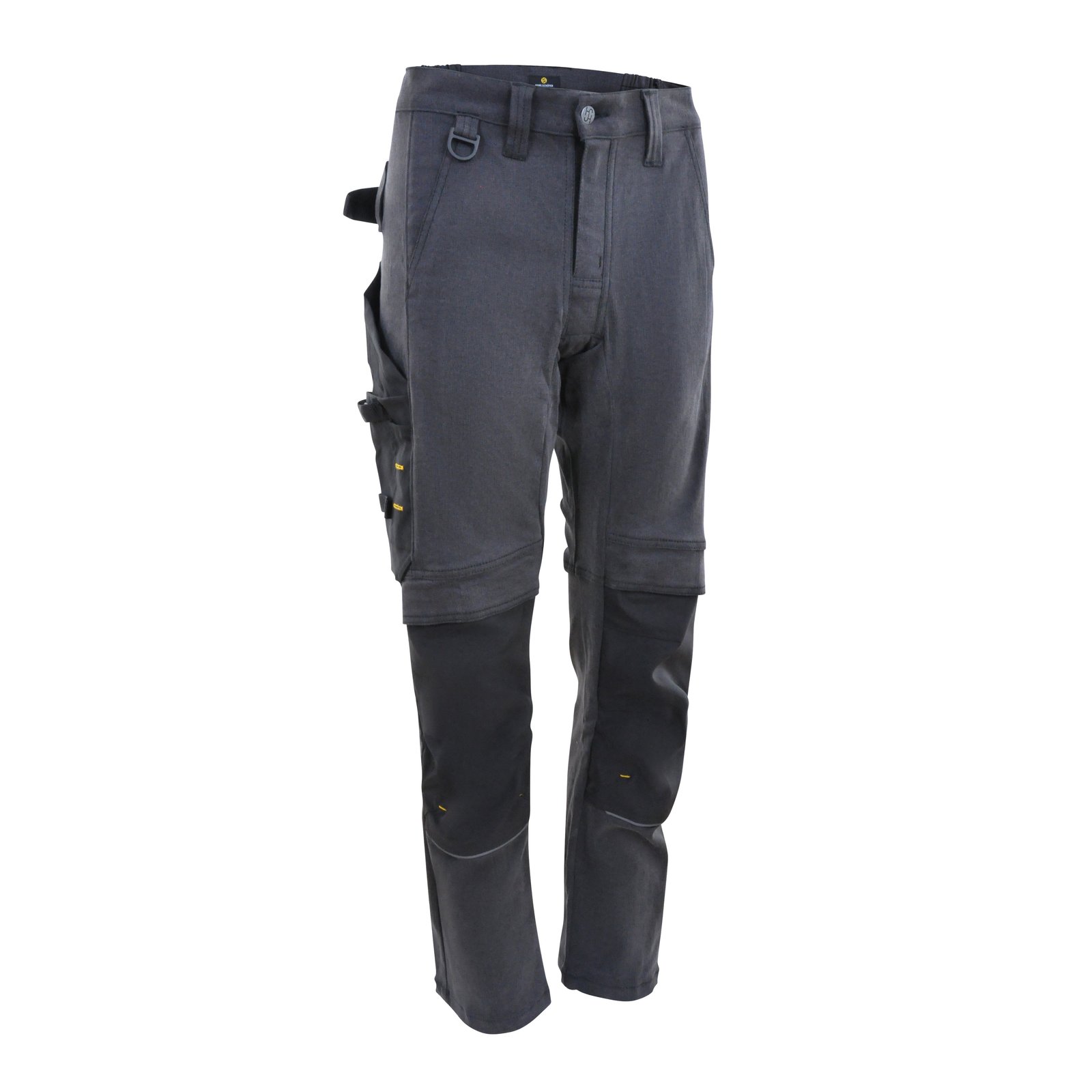 Hose Damen Anthrazit – Damen-High Performance Jeanshose Apate, Detailansicht