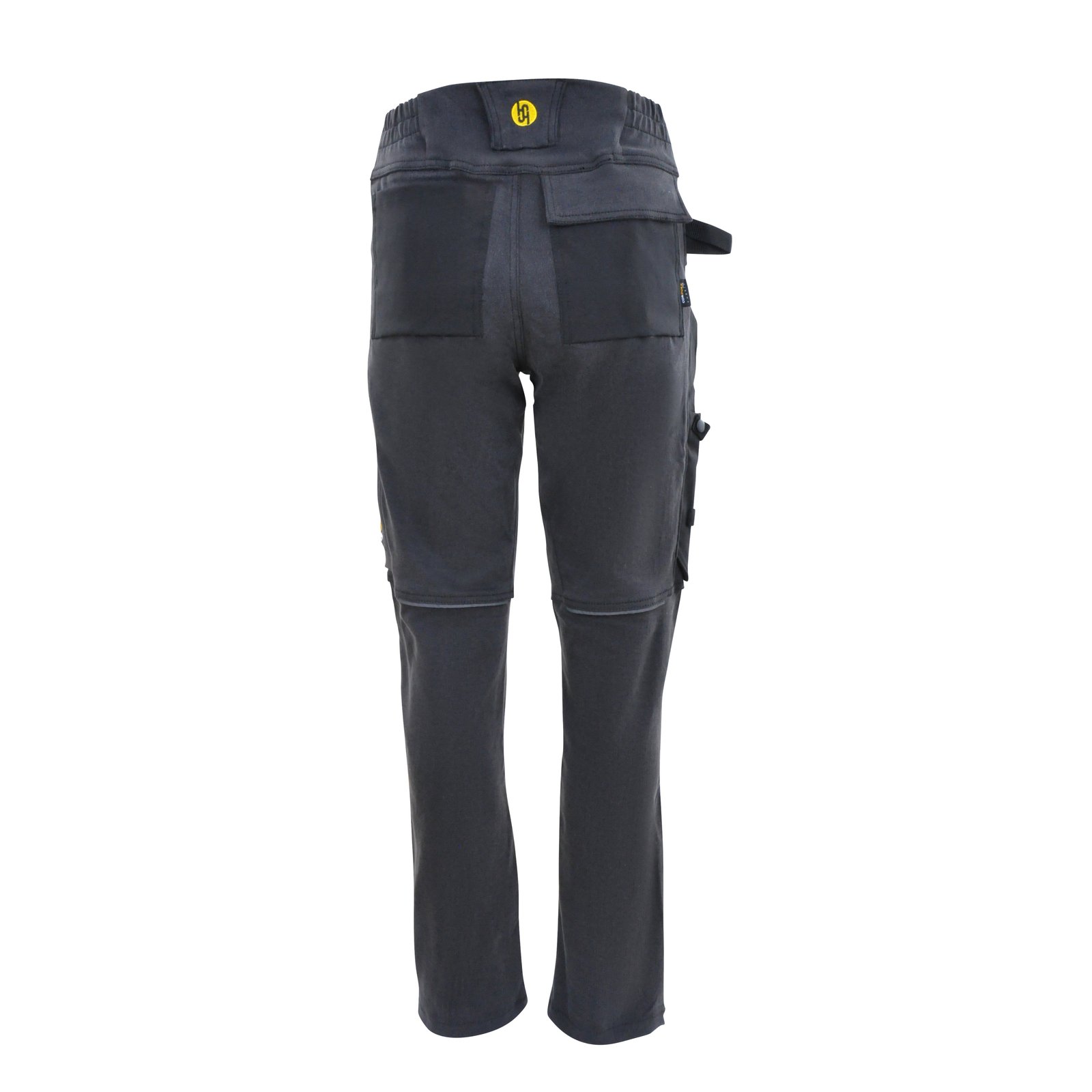 Hose Damen Anthrazit – Damen-High Performance Jeanshose Apate, Detailansicht
