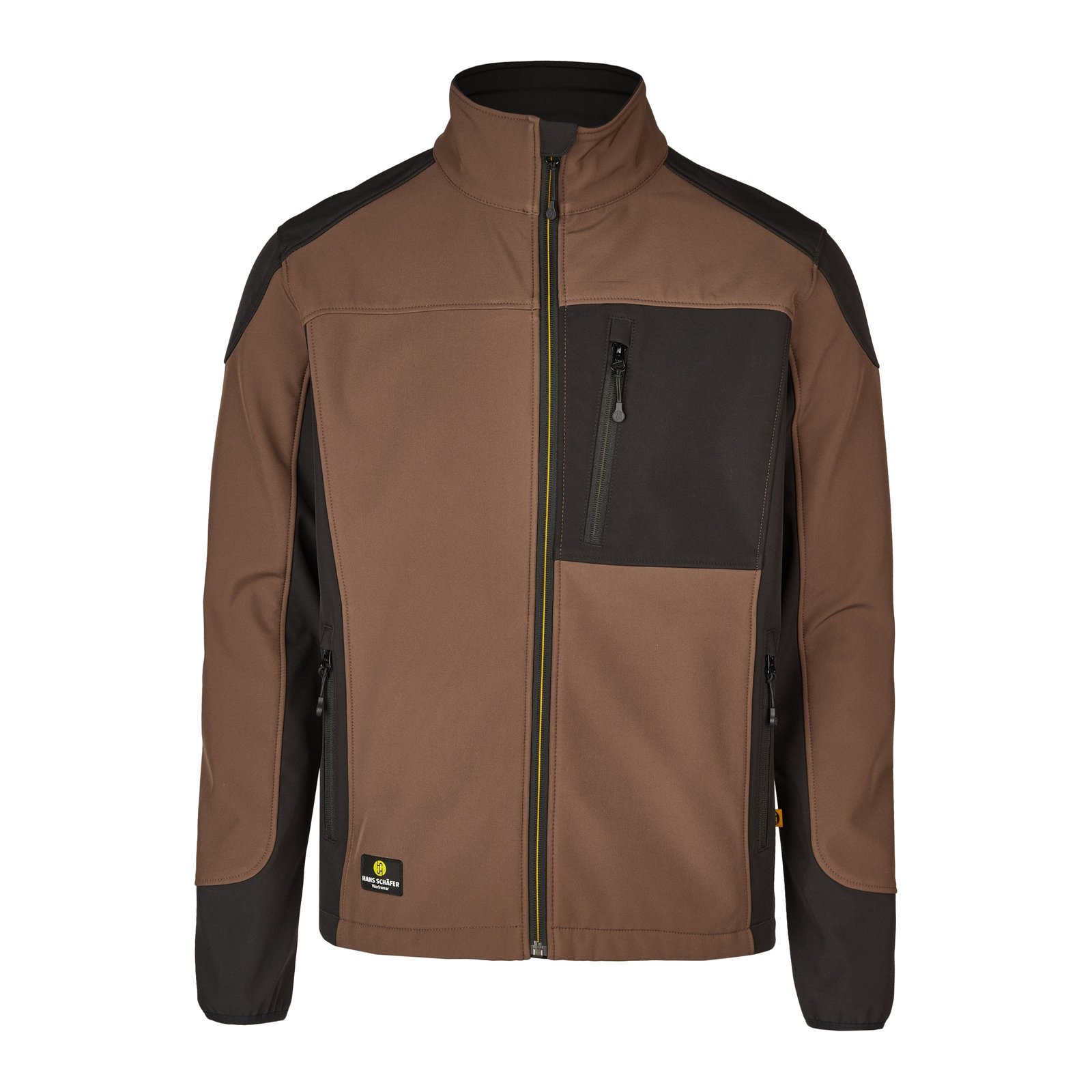 Jacke Herren Braun – Damen-SMART Softshelljacke