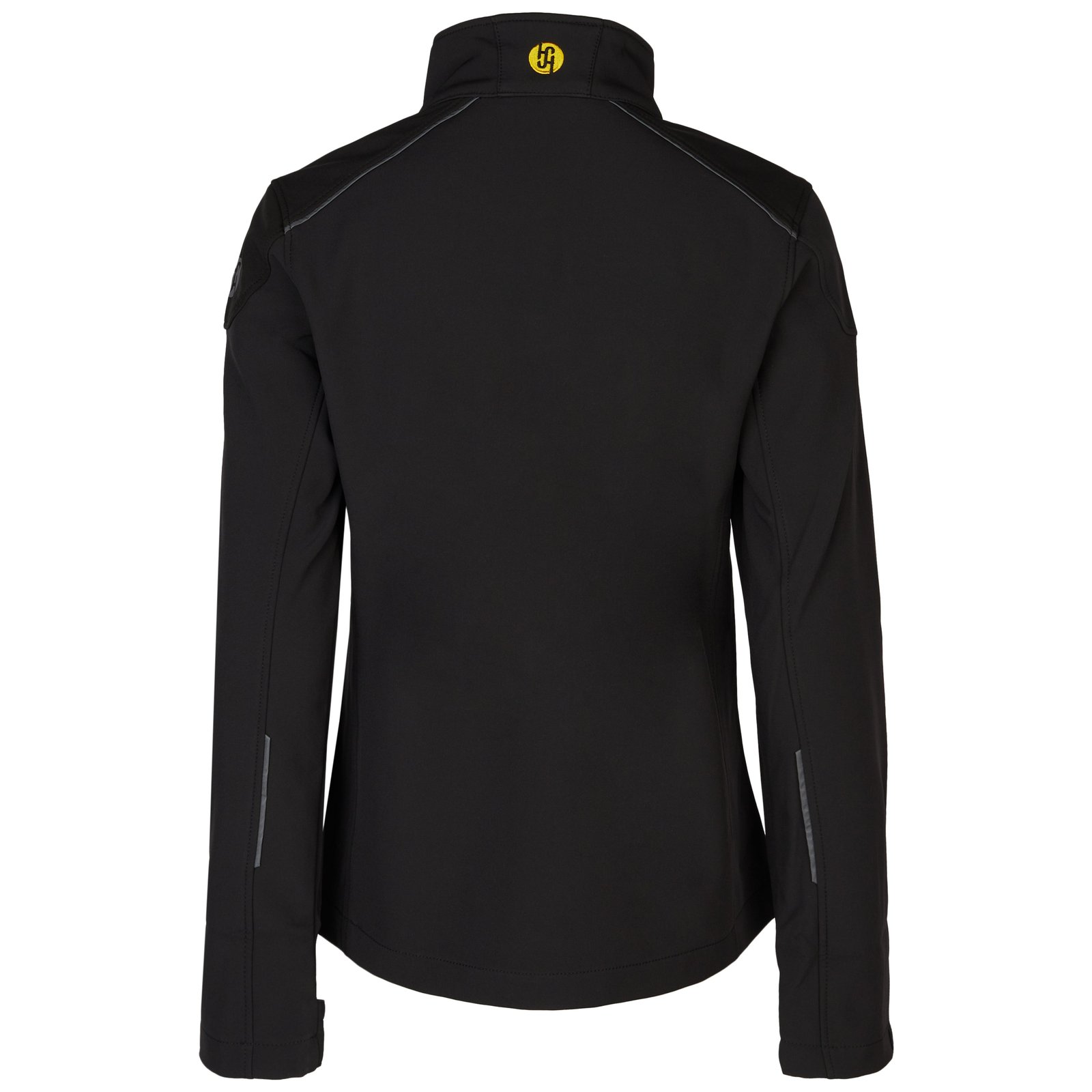 Jacke Herren Schwarz – Damen-SMART Softshelljacke, Detailansicht