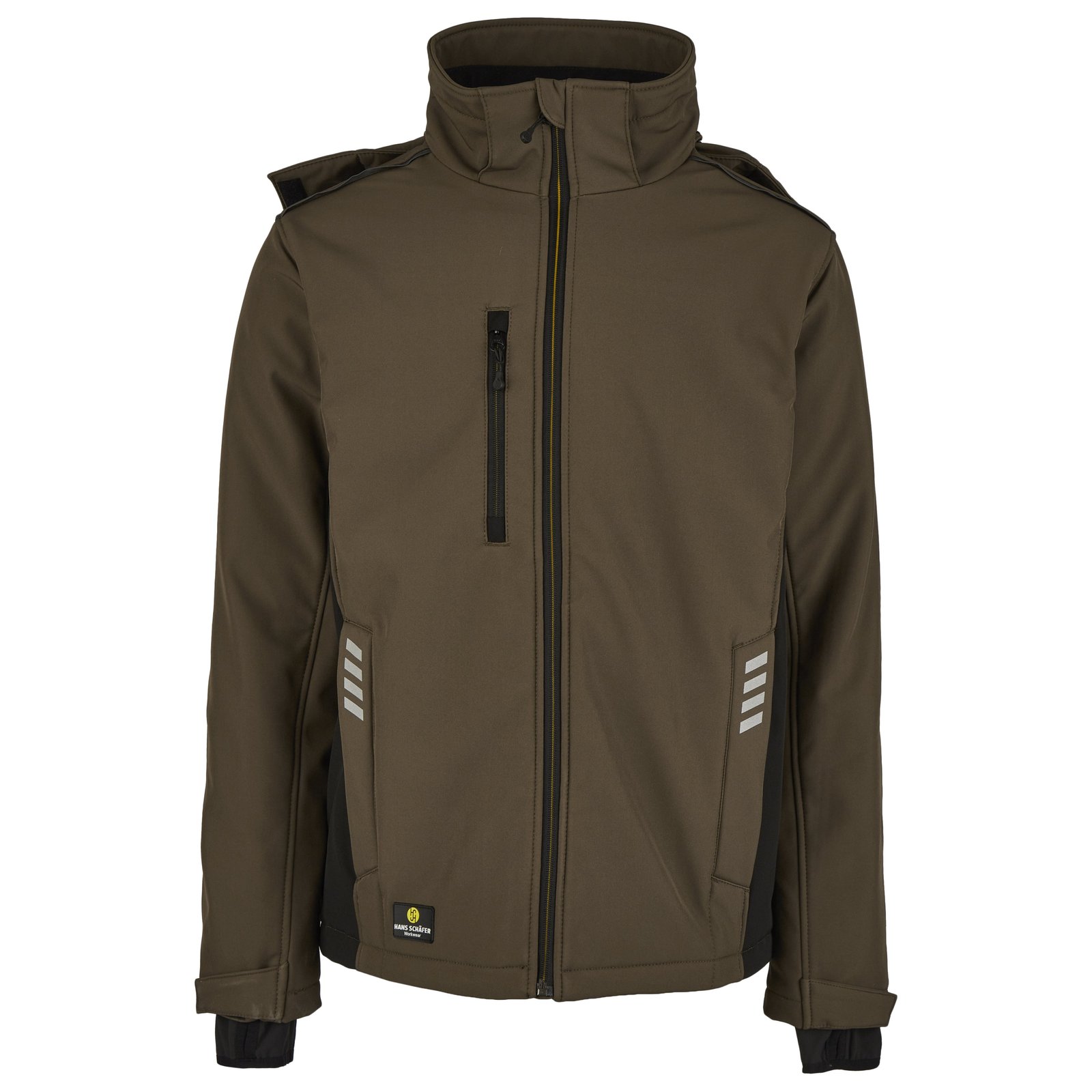 Jacke Herren Braun – SMART Wintersoftshell-Jacke