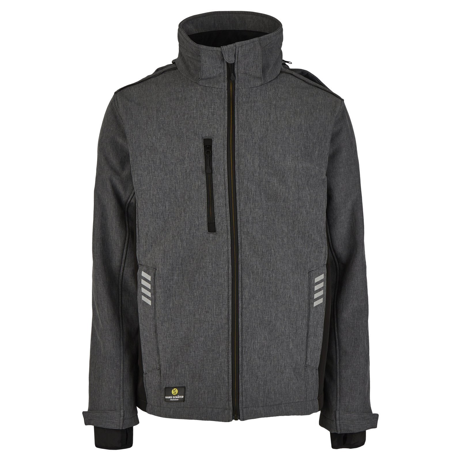 Jacke Herren Grau – SMART Wintersoftshell-Jacke
