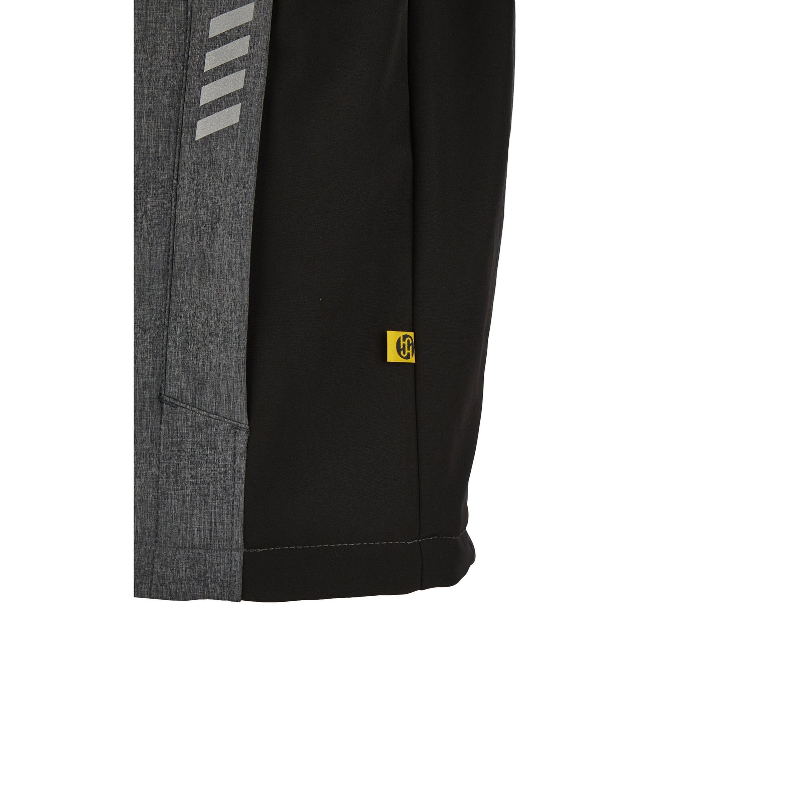 Jacke Herren Grau – SMART Wintersoftshell-Jacke, Detailansicht