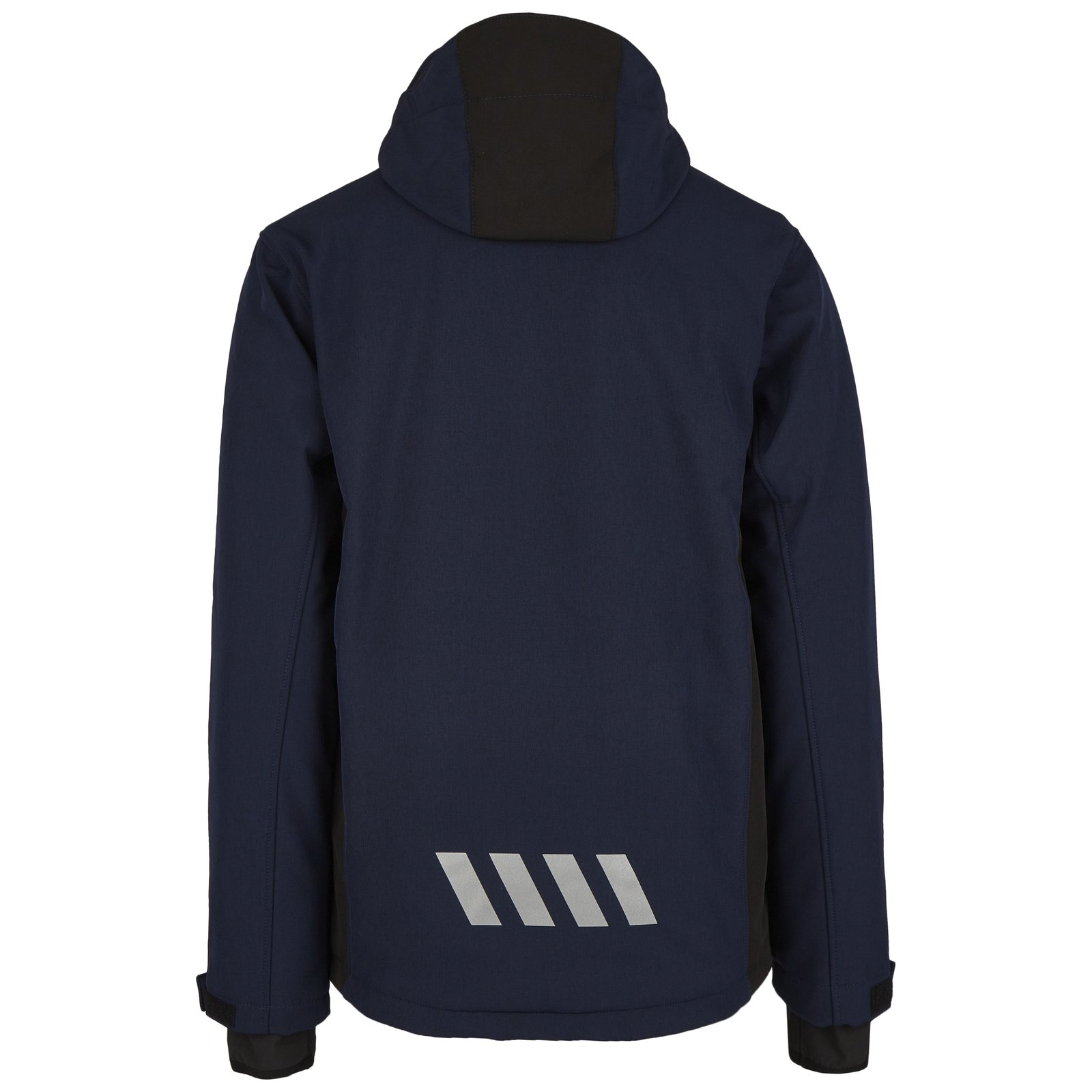 Jacke Herren Navy – SMART Wintersoftshell-Jacke, Detailansicht