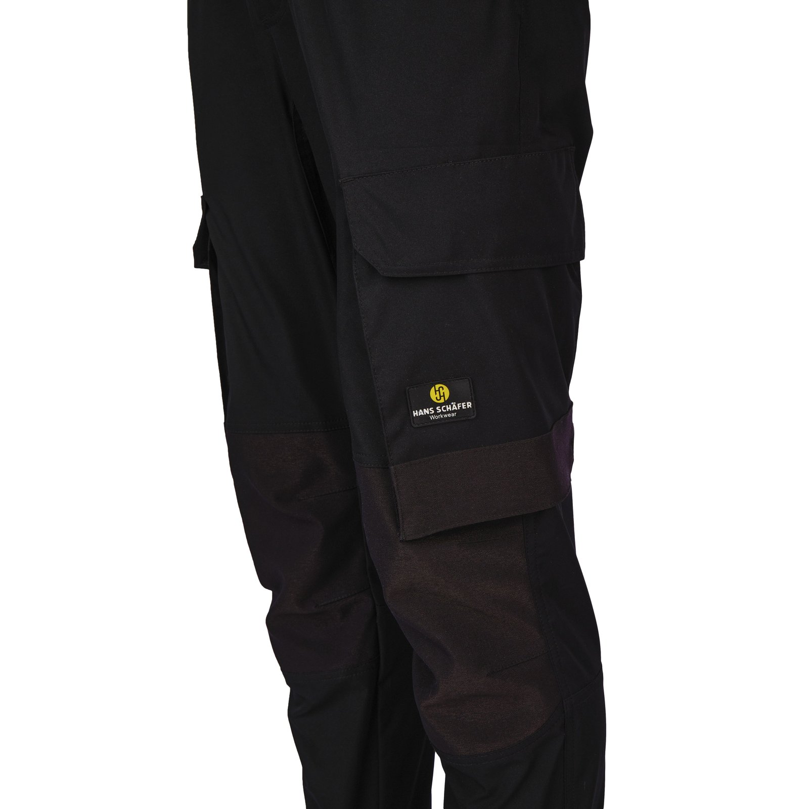 Hose Herren Schwarz – Hose Adonis, Detailansicht