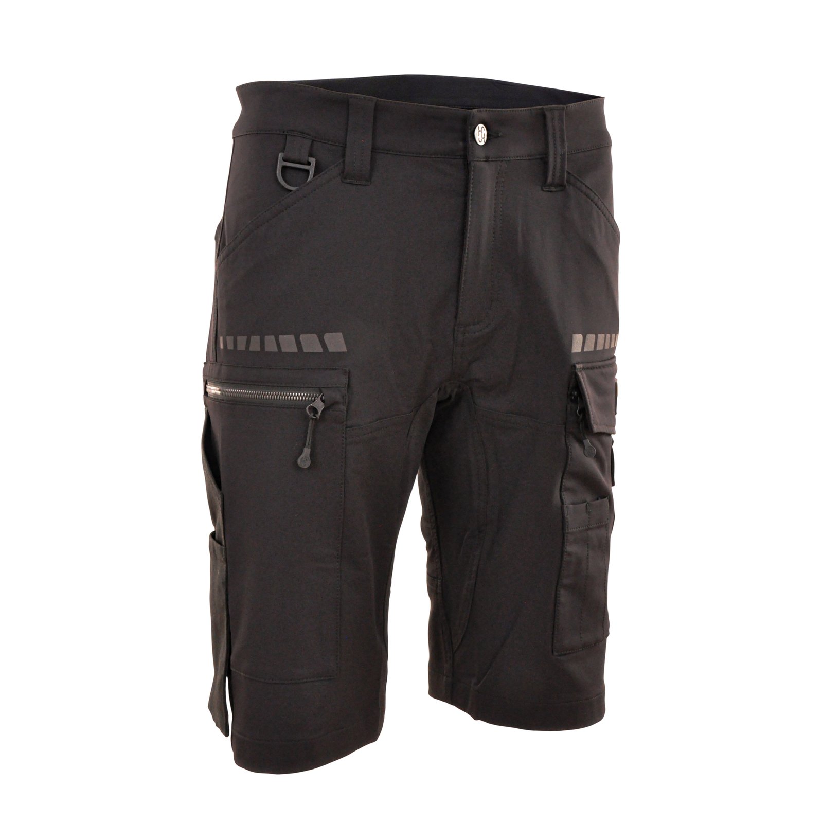 Shorts Damen Schwarz – Damen 4 Way Stretch Short Hera, Detailansicht
