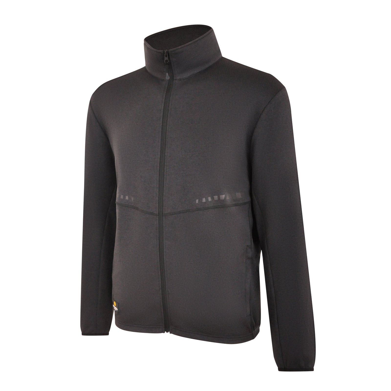 Jacke Herren Schwarz – Powerjacke, Detailansicht