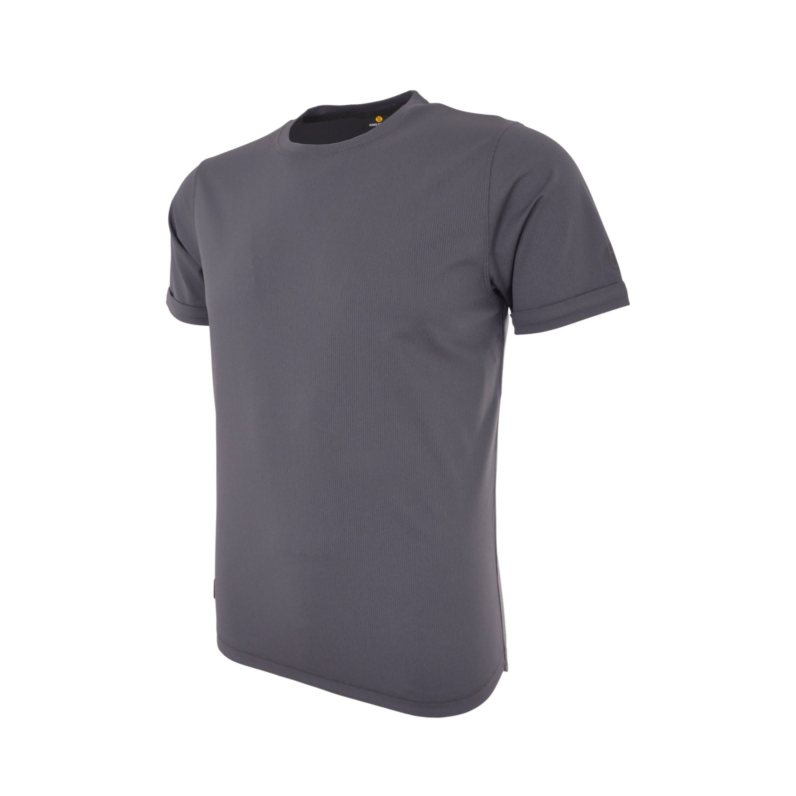 T-Shirt Herren Grau – Funktions T-Shirt, Detailansicht