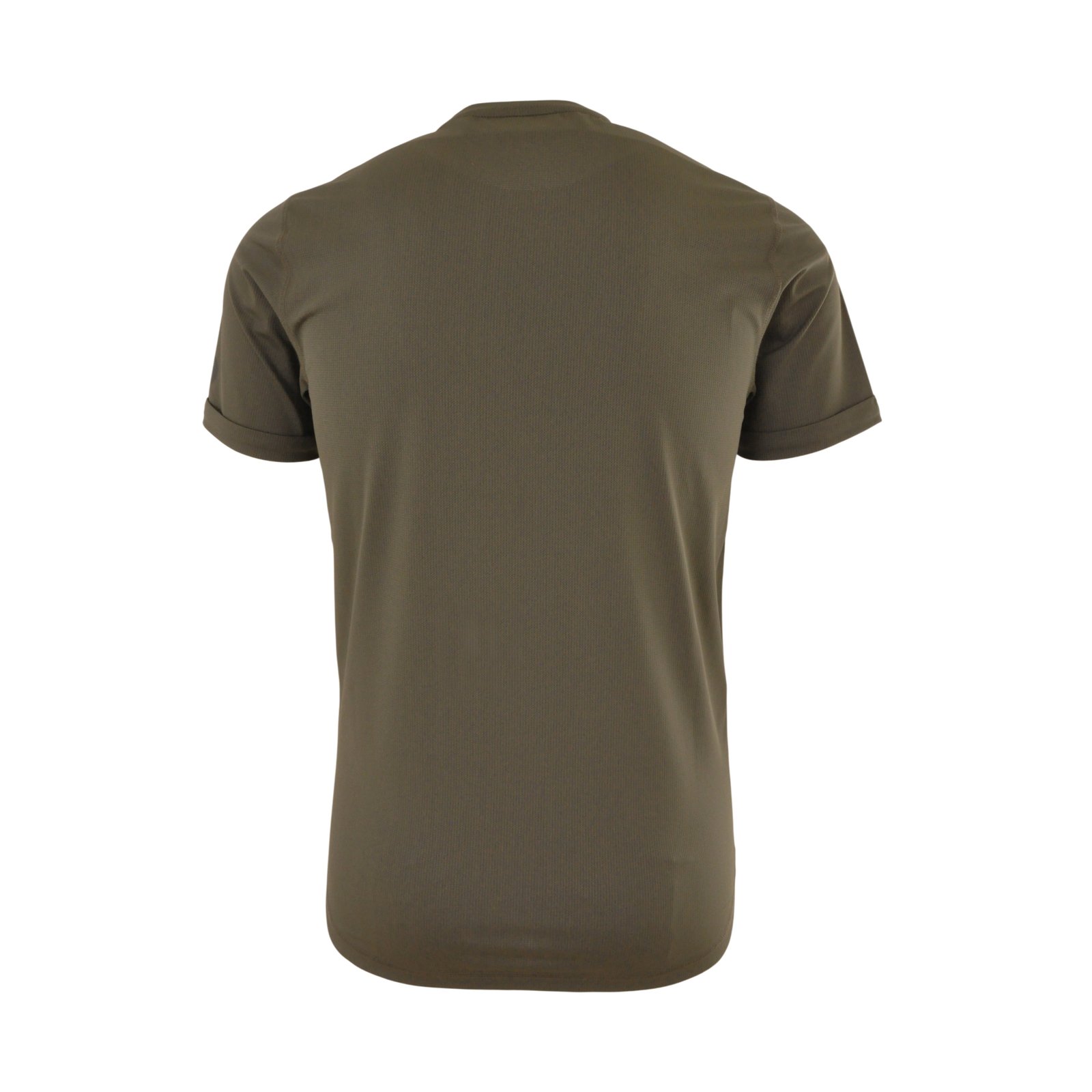 T-Shirt Herren Oliv – Funktions T-Shirt, Detailansicht