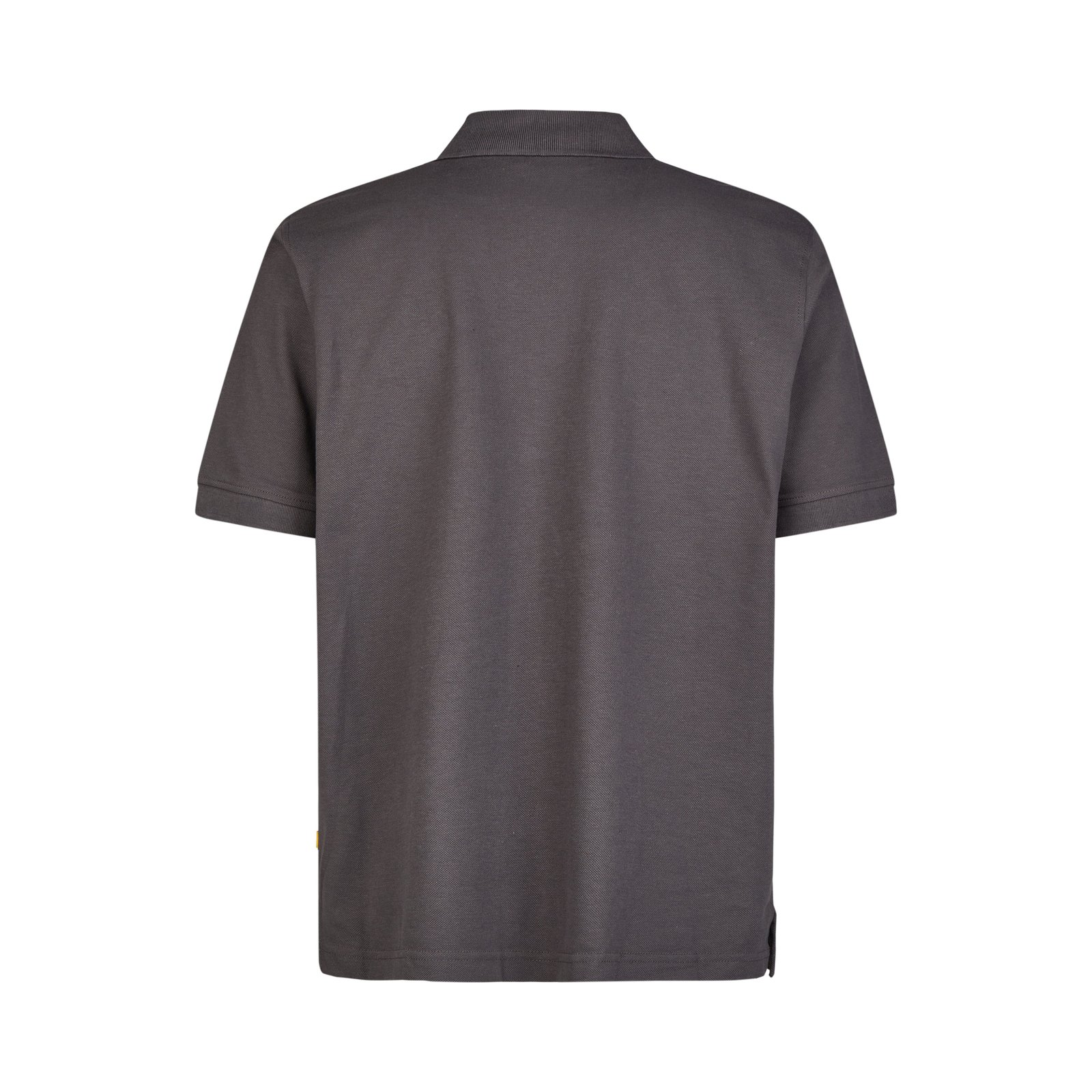 T-Shirt Herren Anthrazit – BASIC Poloshirt Leasing, Detailansicht
