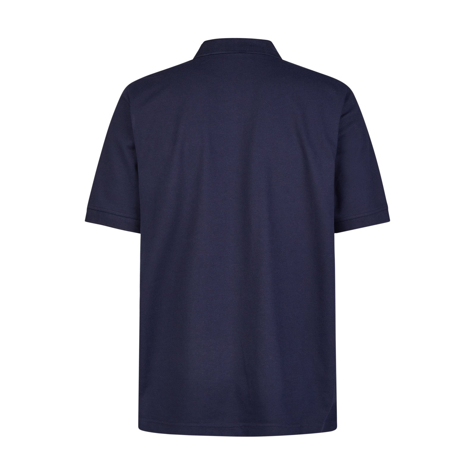T-Shirt Herren Navy – BASIC Poloshirt Leasing, Detailansicht