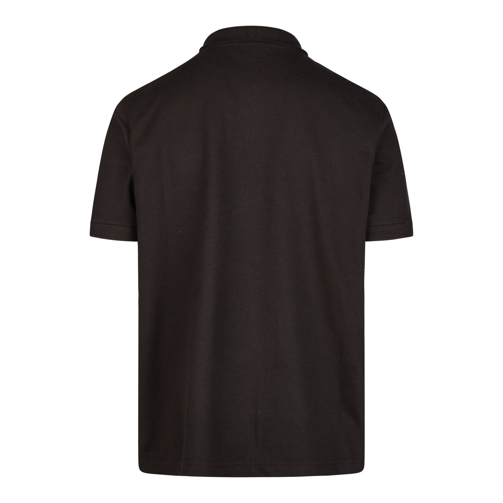 T-Shirt Herren Schwarz – BASIC Poloshirt Leasing, Detailansicht