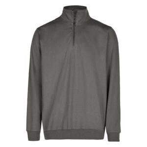 T-Shirt Herren Anthrazit – BASIC Zip-Sweatshirt