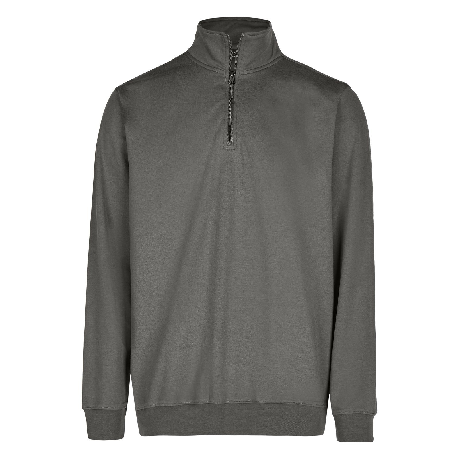 T-Shirt Herren Anthrazit – BASIC Zip-Sweatshirt