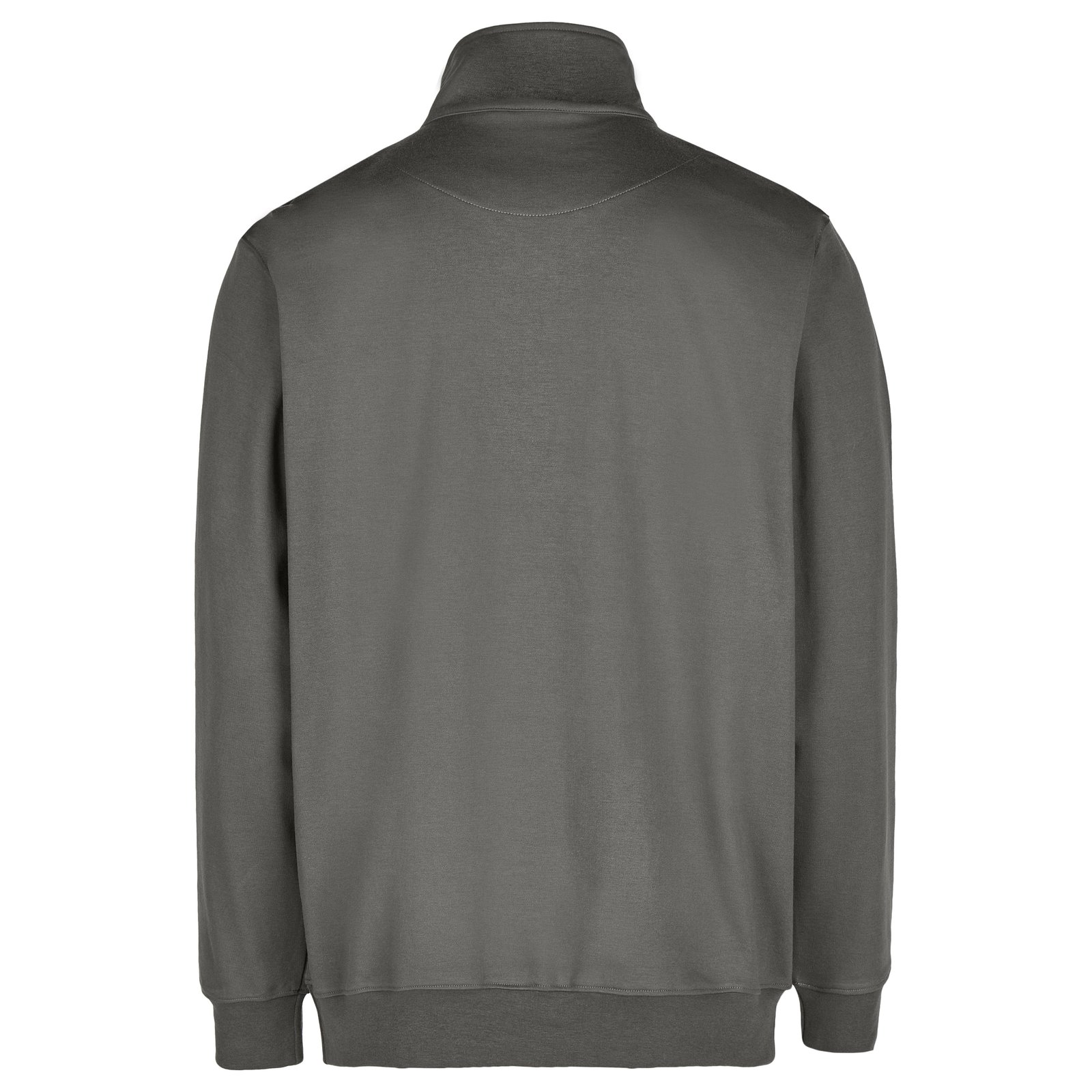 T-Shirt Herren Anthrazit – BASIC Zip-Sweatshirt, Detailansicht