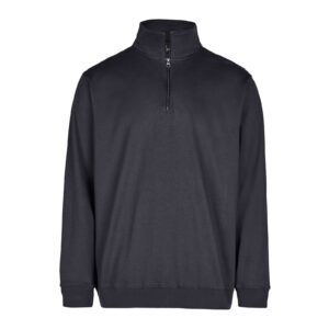 T-Shirt Herren Anthrazit – BASIC Zip-Sweatshirt