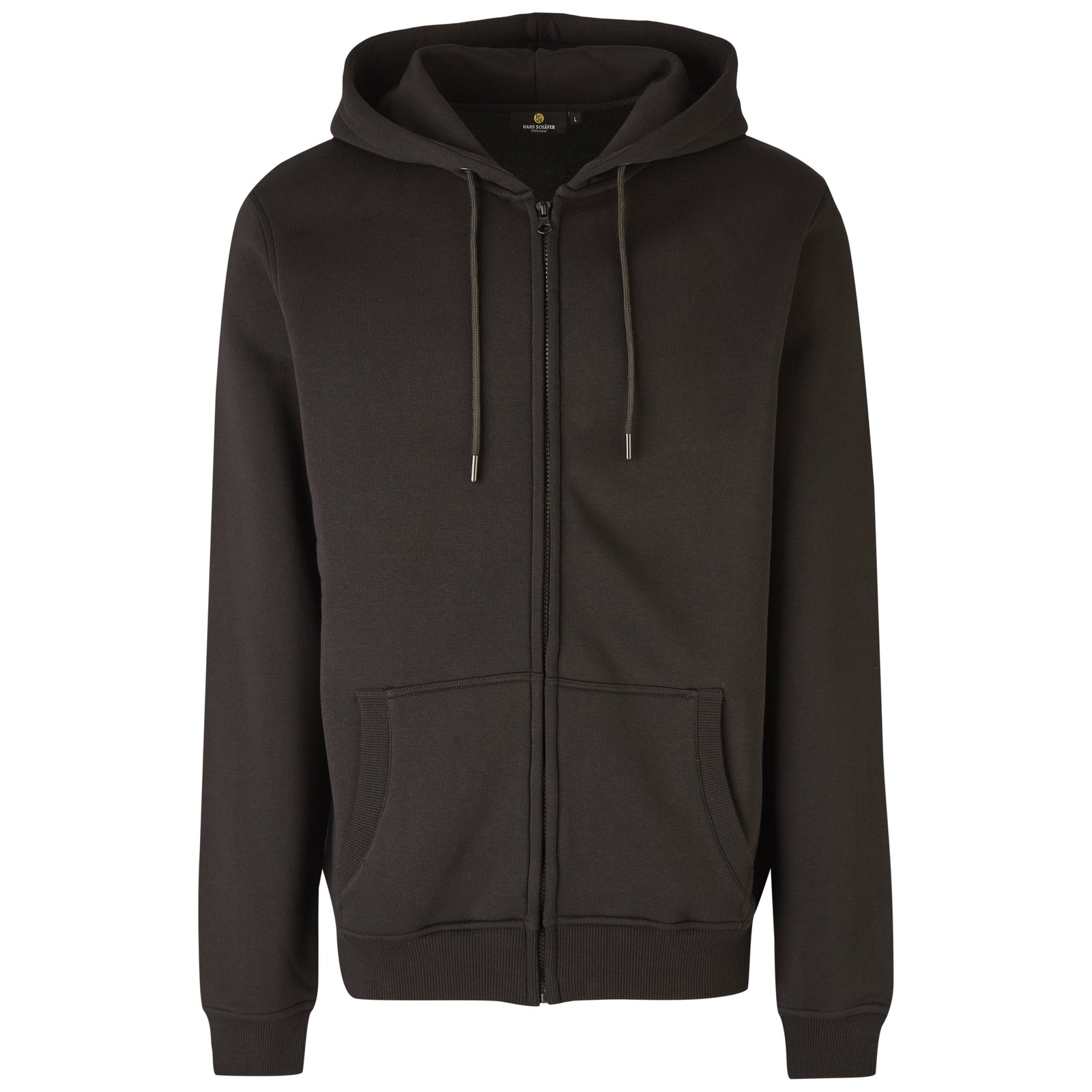 Jacke Herren Schwarz – BASIC Kapuzenjacke